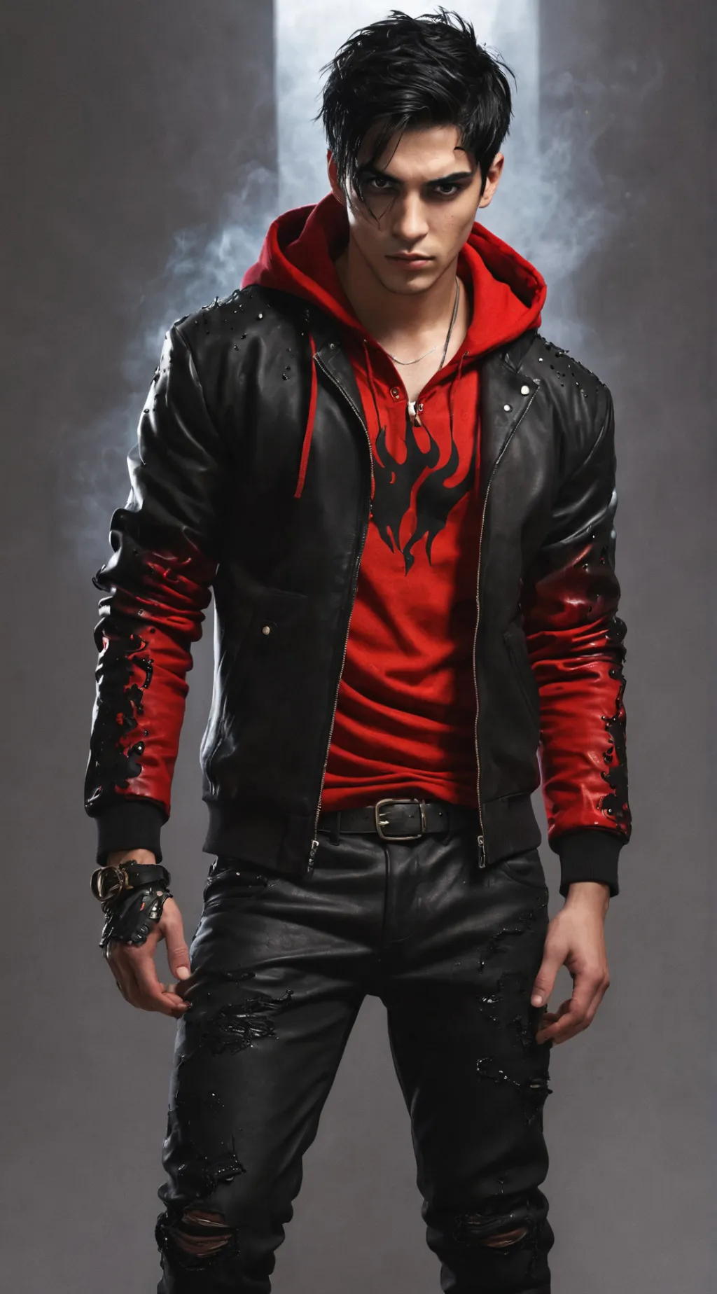 ai character: Damion  background