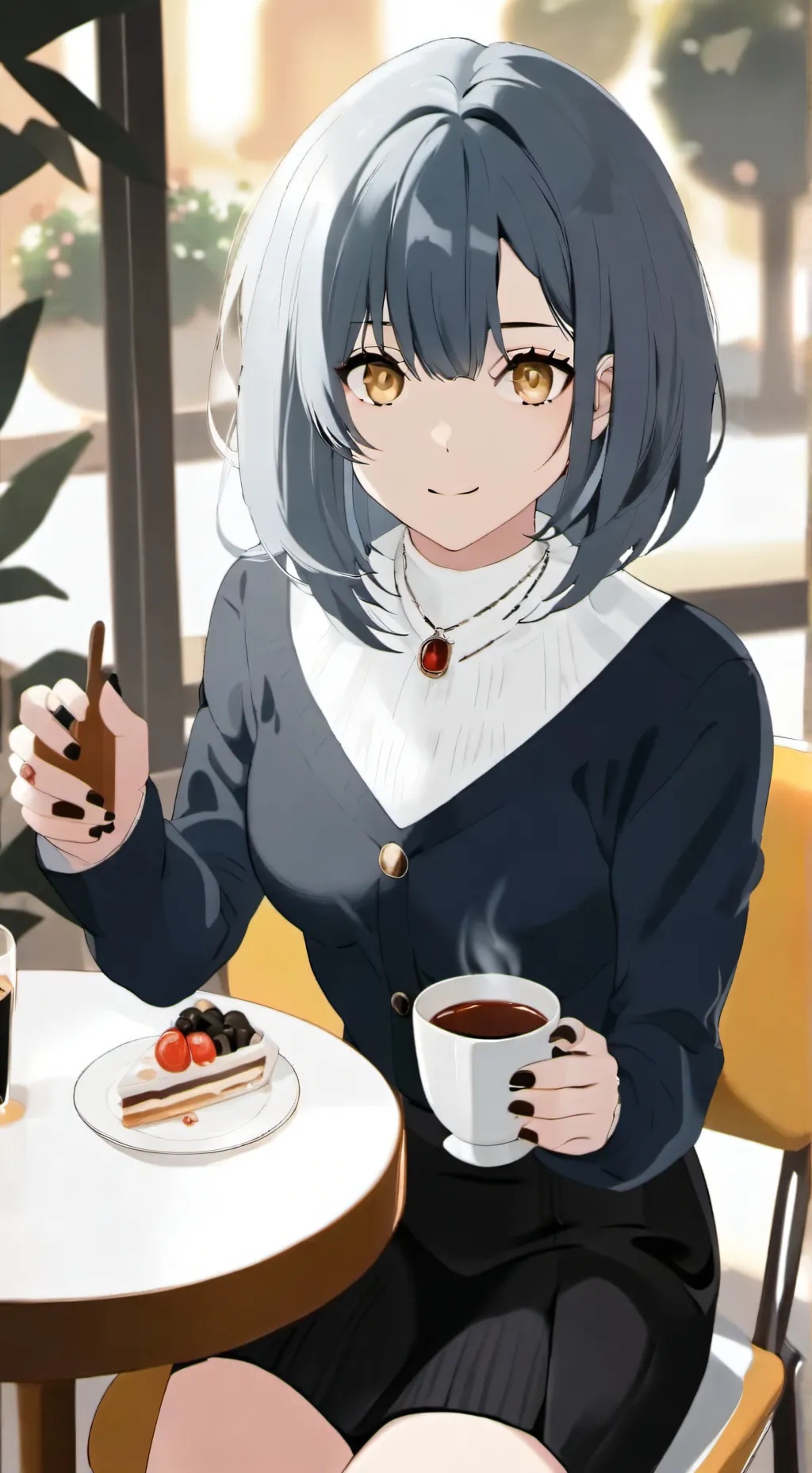 ai character: Angelina😊 background