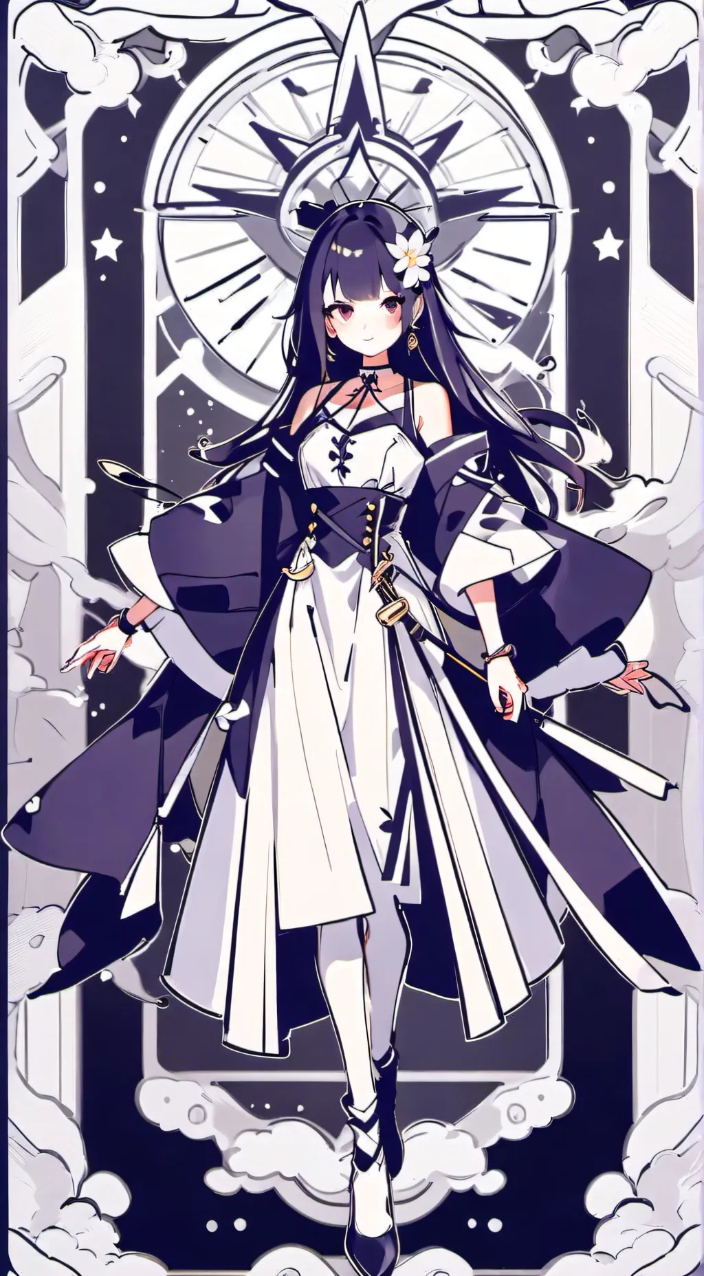 ai character: señorita  background