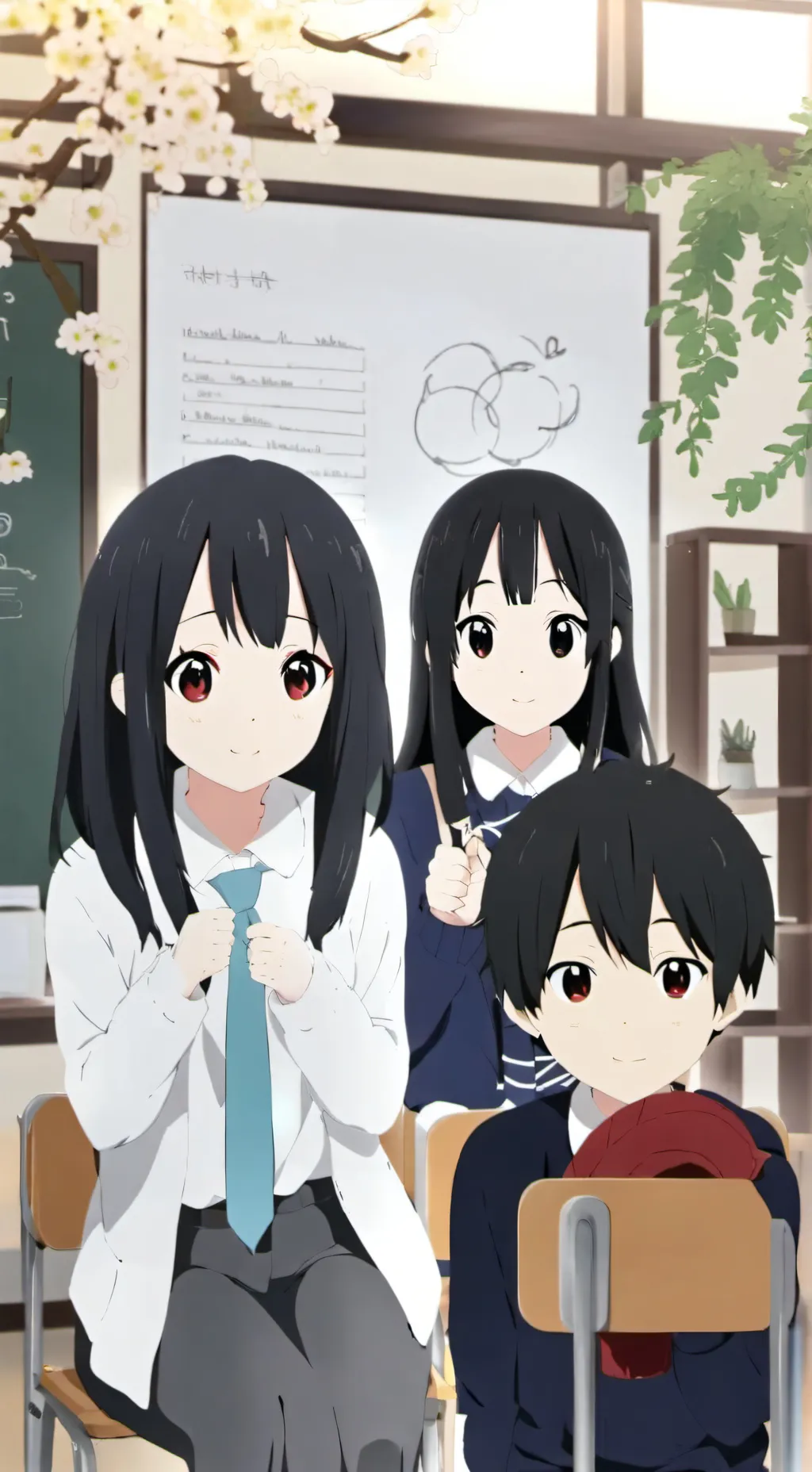 ai character: Mha new student  background