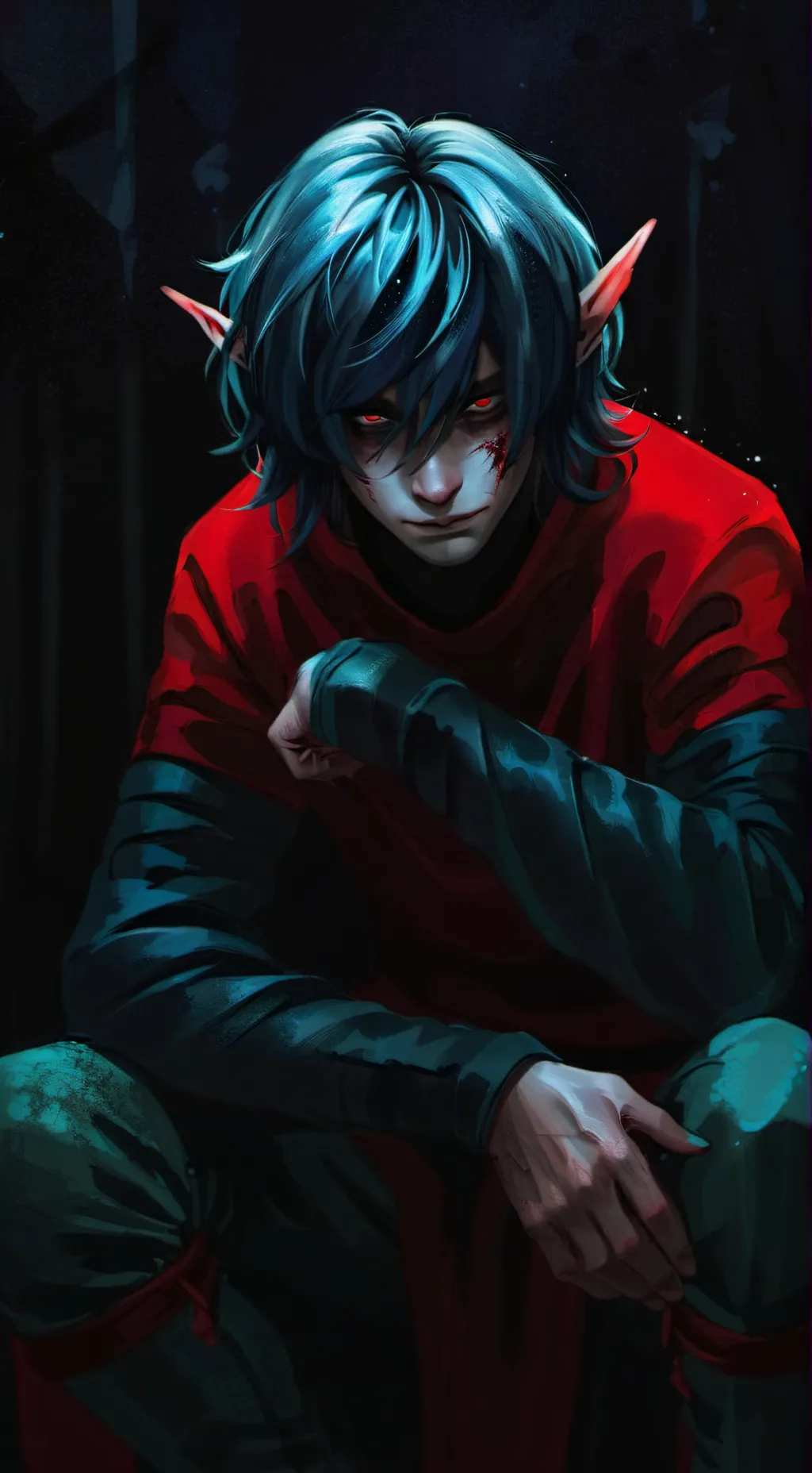 ai character: Snaga background