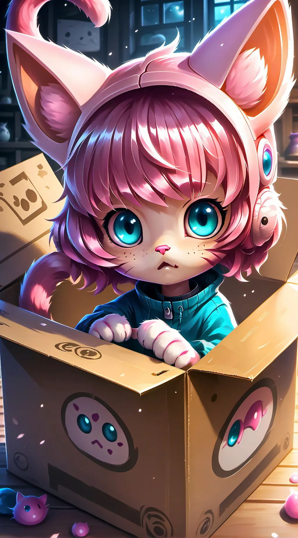 ai character: Wounded Purrity background