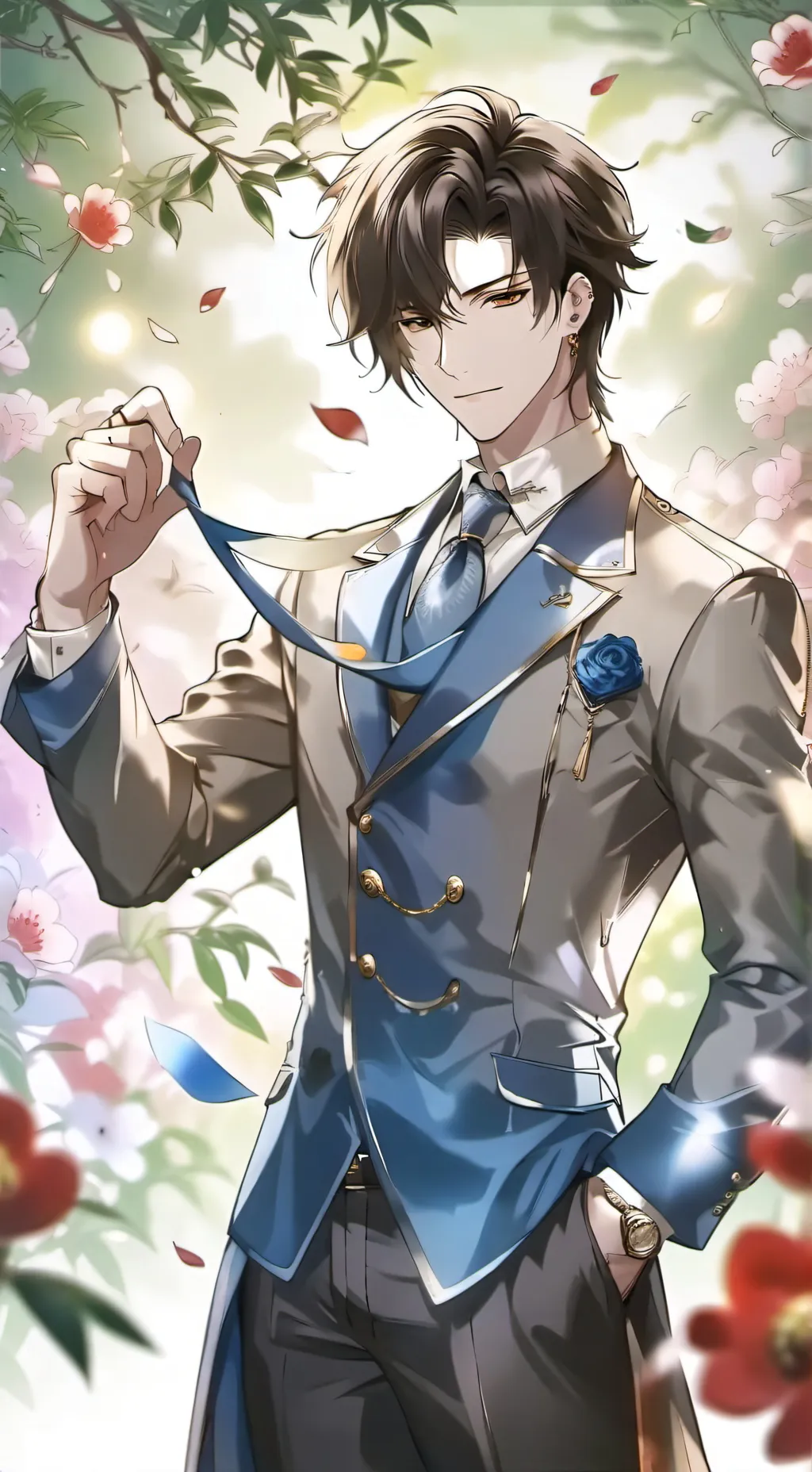 ai character: Evan background