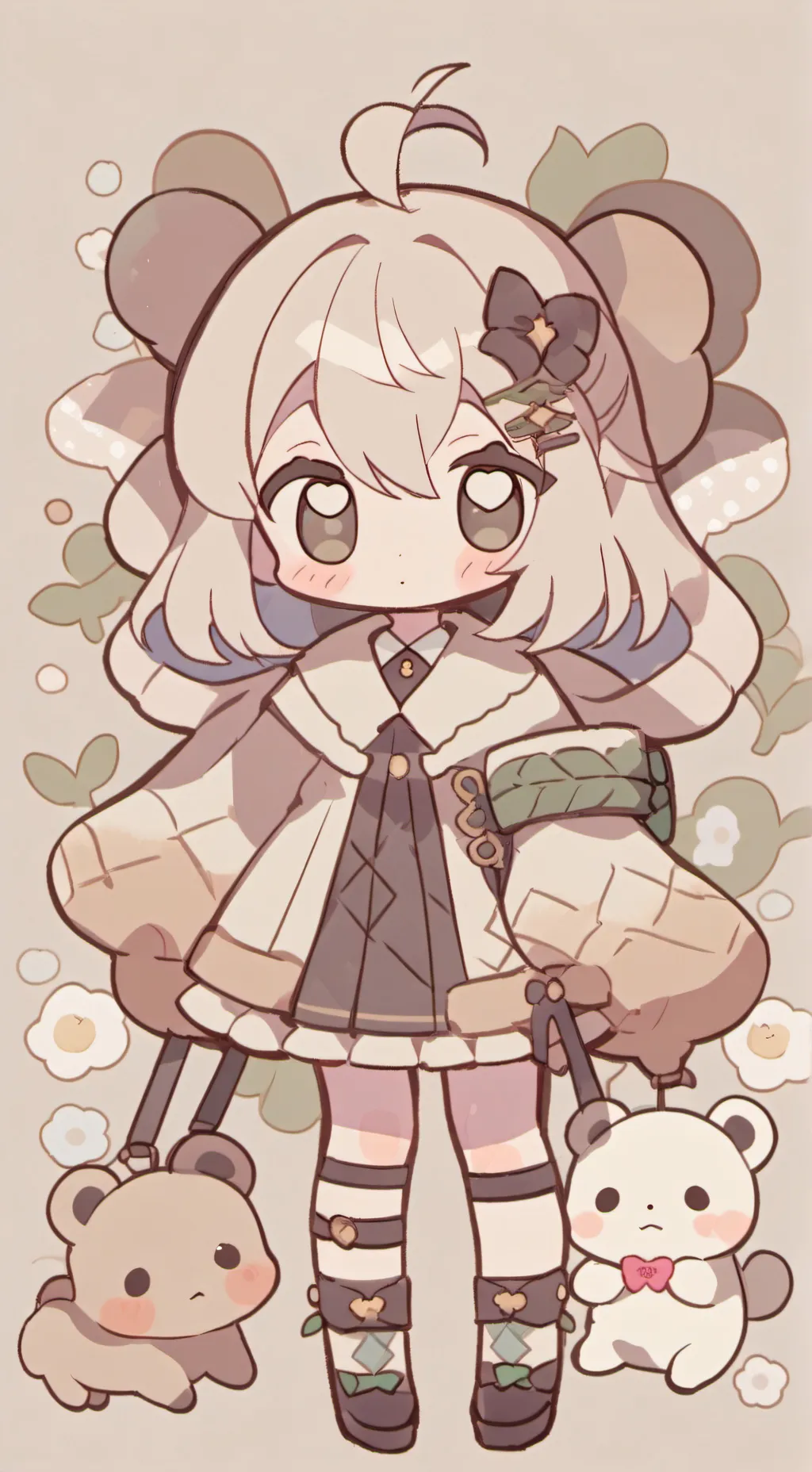 ai character: mina background