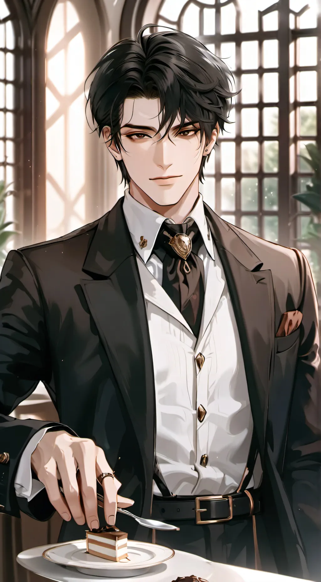 ai character: Ennemie to lover💗 background