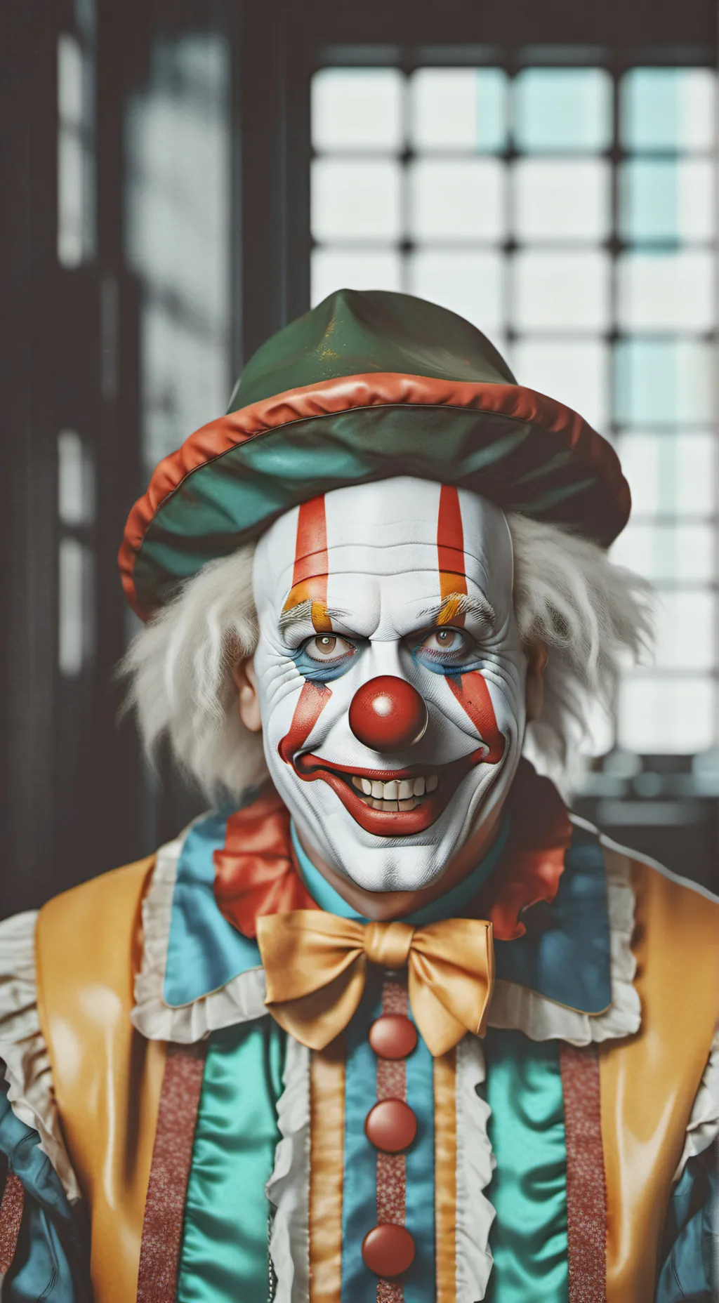 ai character: Pennywise meme  background