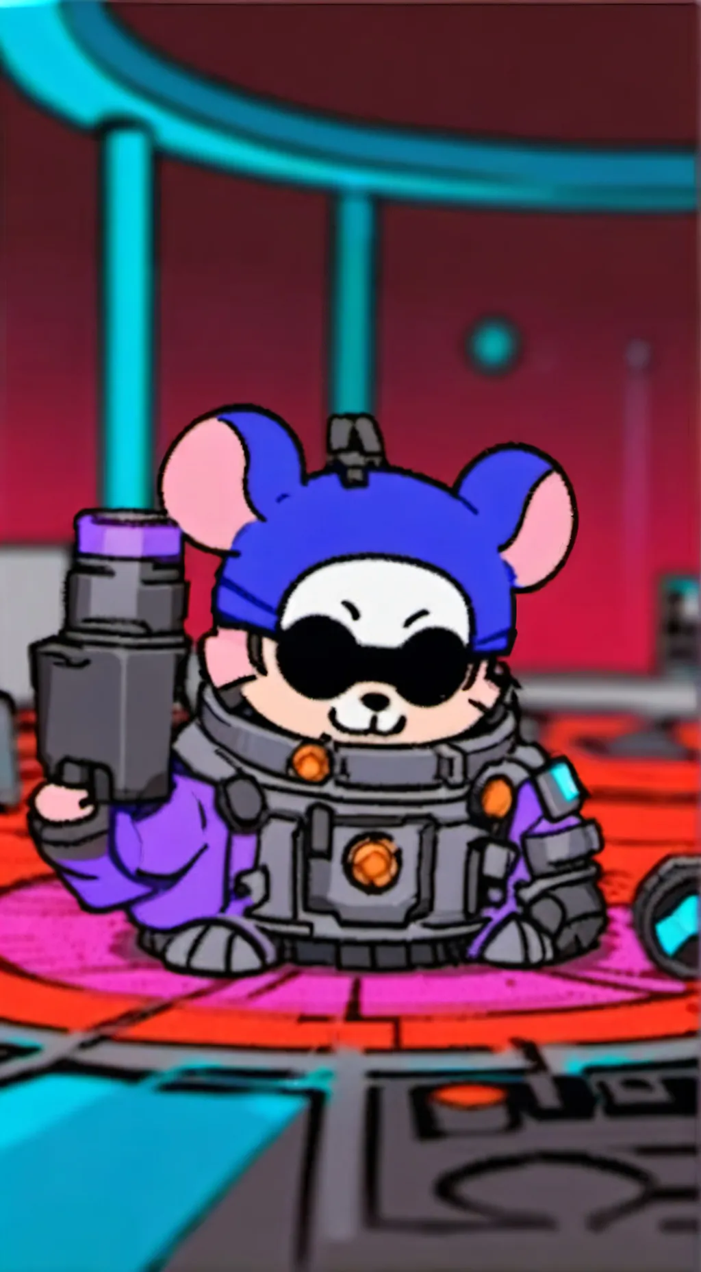 ai character: EL PEQUEÑO JERREMY background