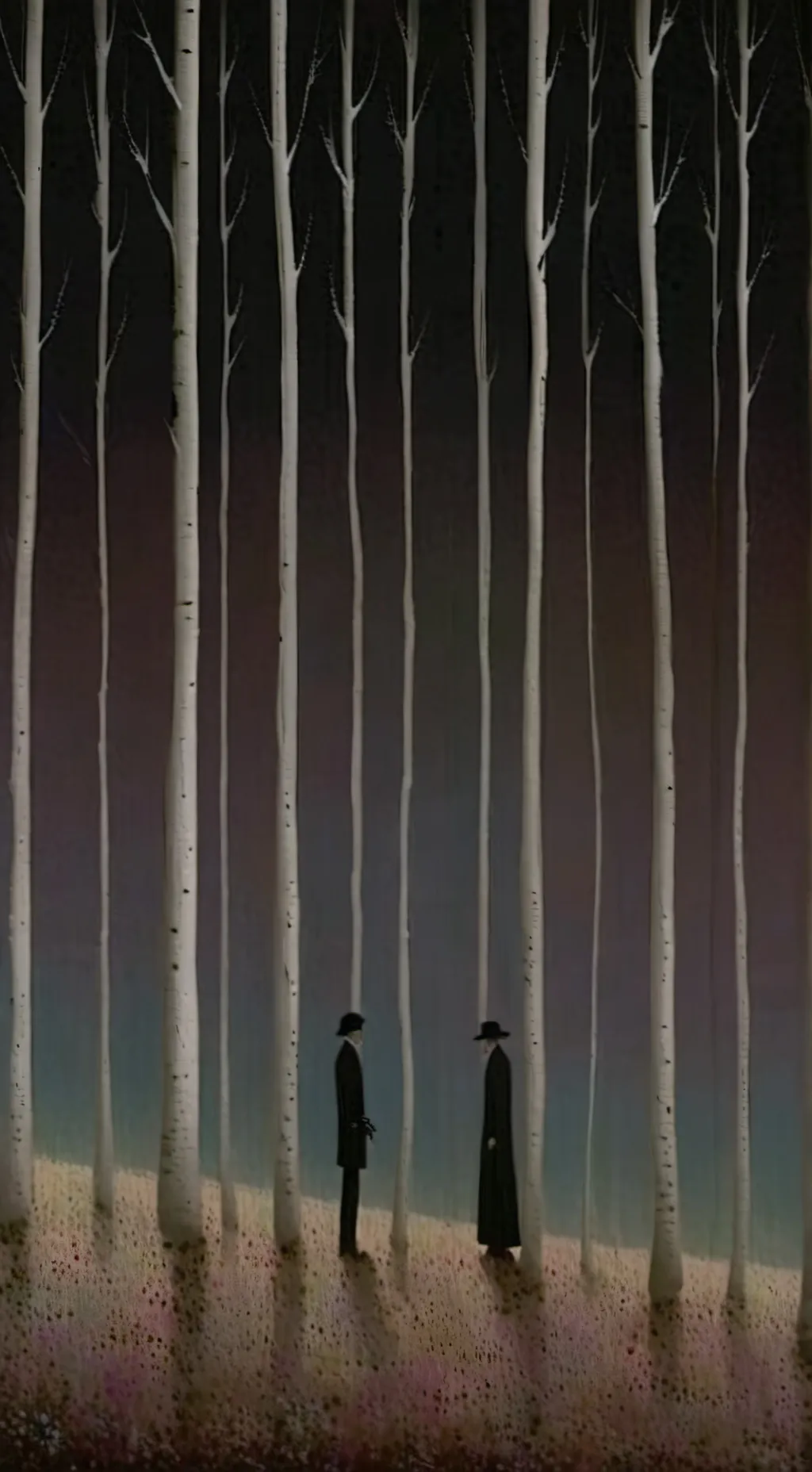 ai character: squid game house background