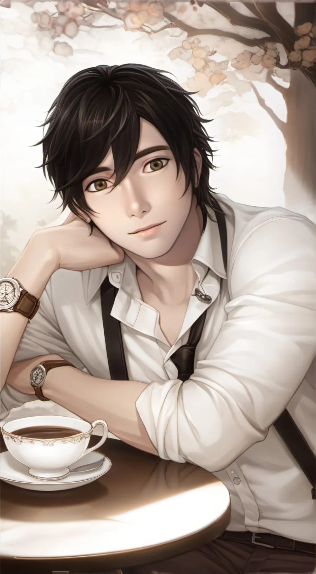 ai character: robert background