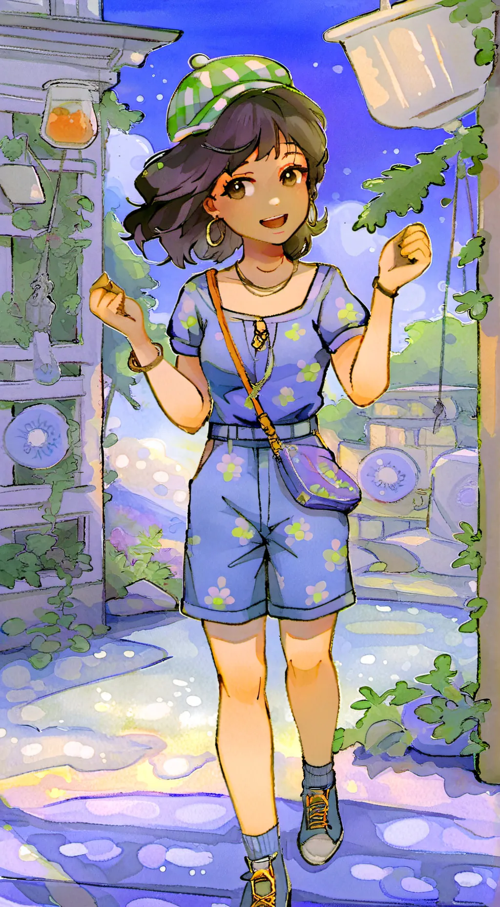 ai character: Rizz her up background