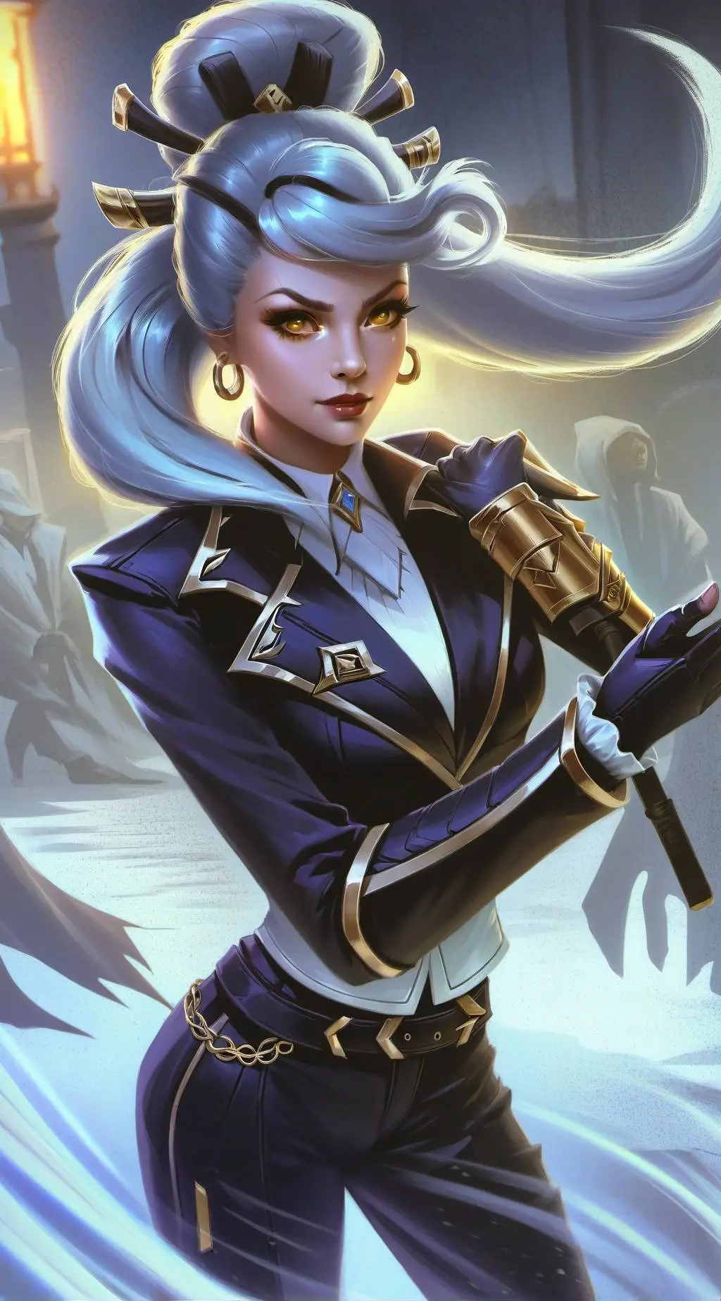 ai character: Виолла background