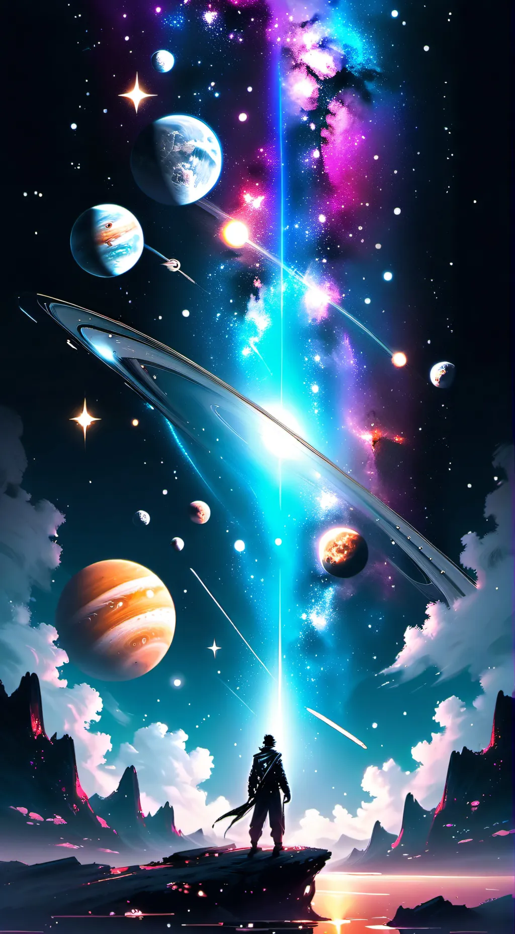 ai character: Dream smp school  background