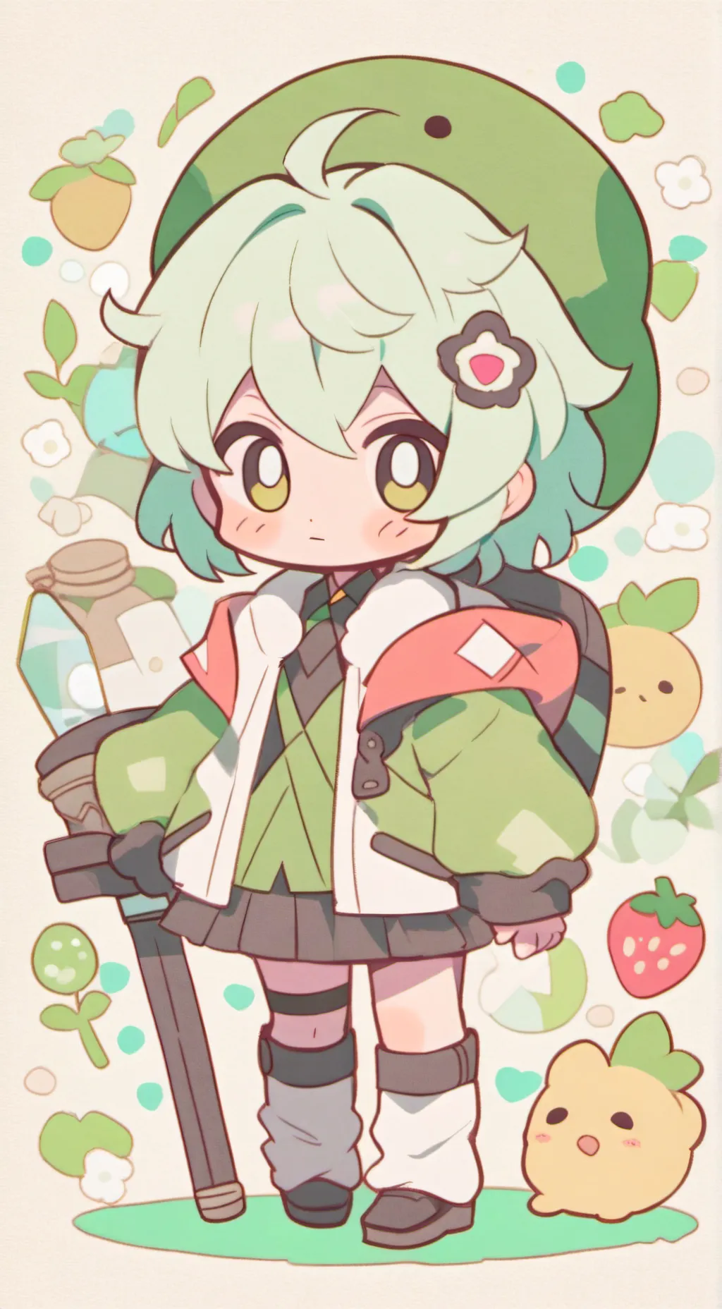 ai character: Арина background