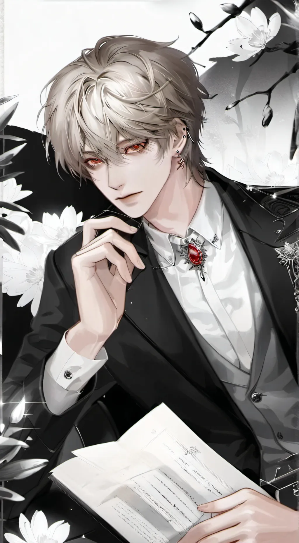 ai character: Kaito ♟ background