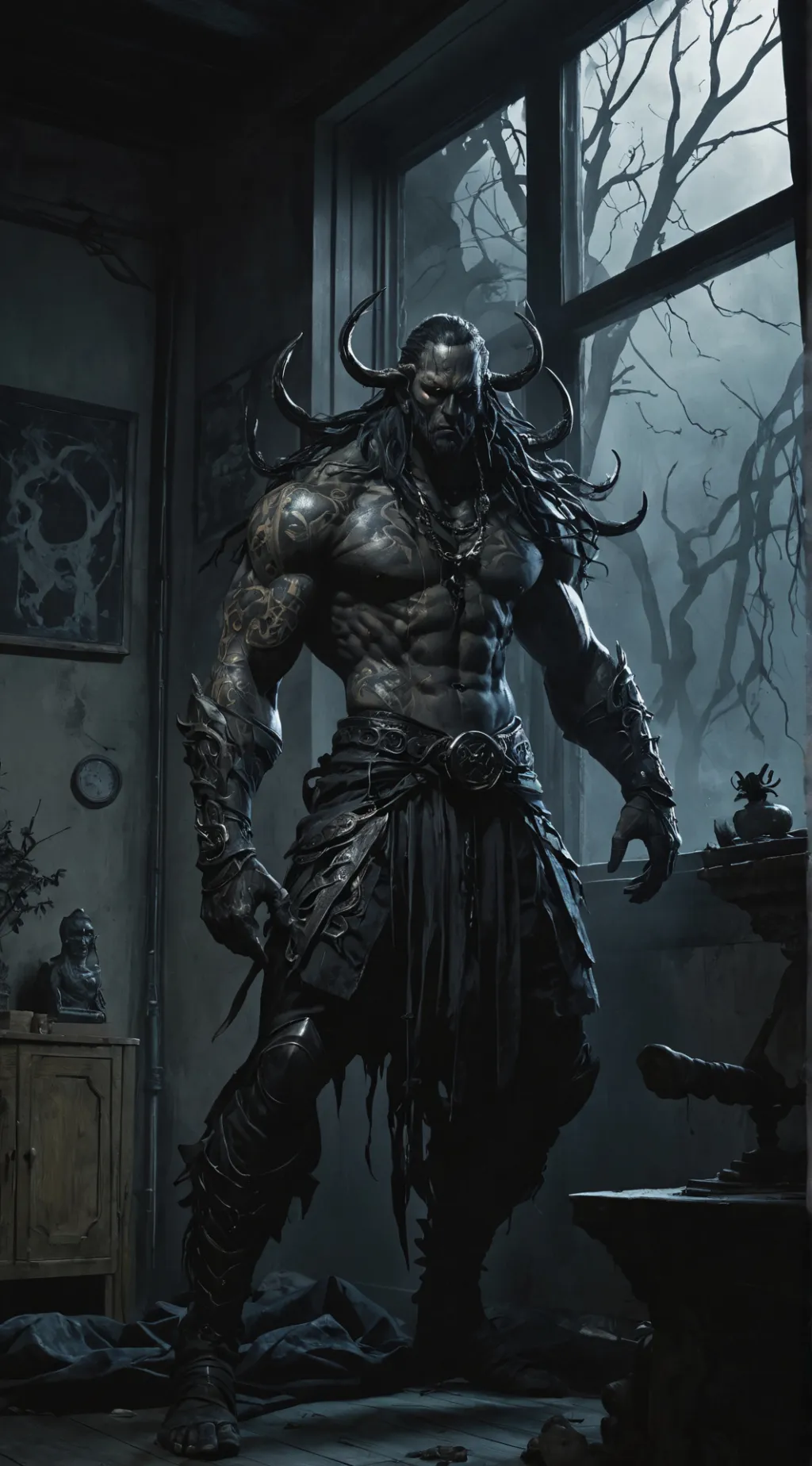 ai character: Thorne background