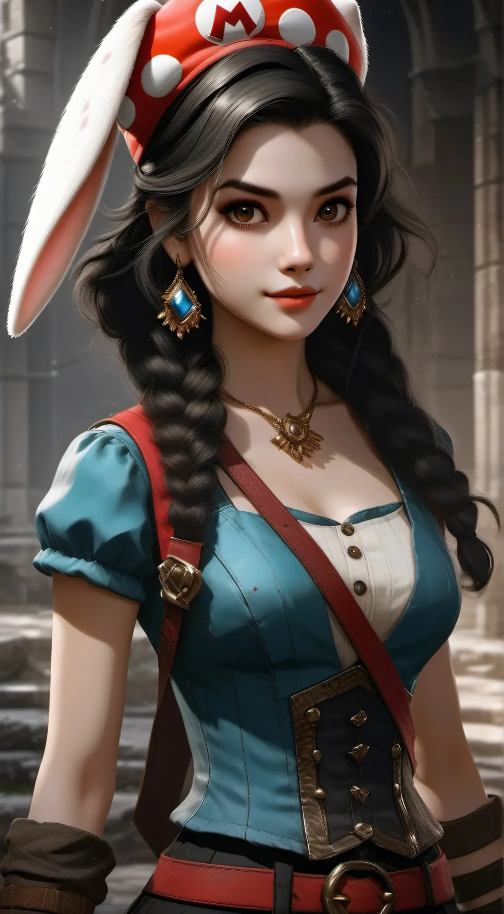 ai character: Oliver  background