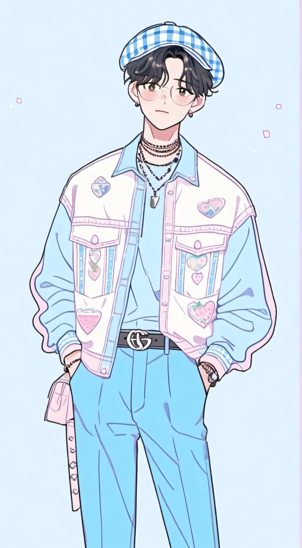 ai character: federico  background