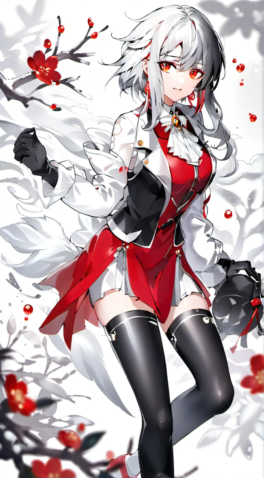 ai character: MHA x squid game background