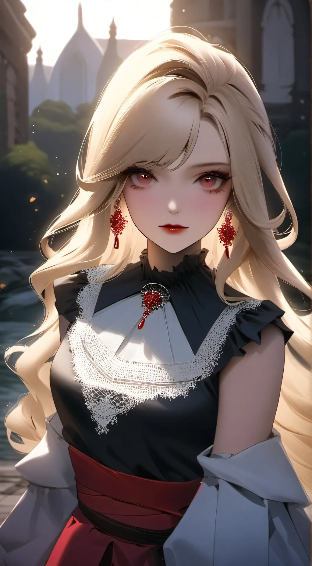 ai character: Belle Nocturne  background