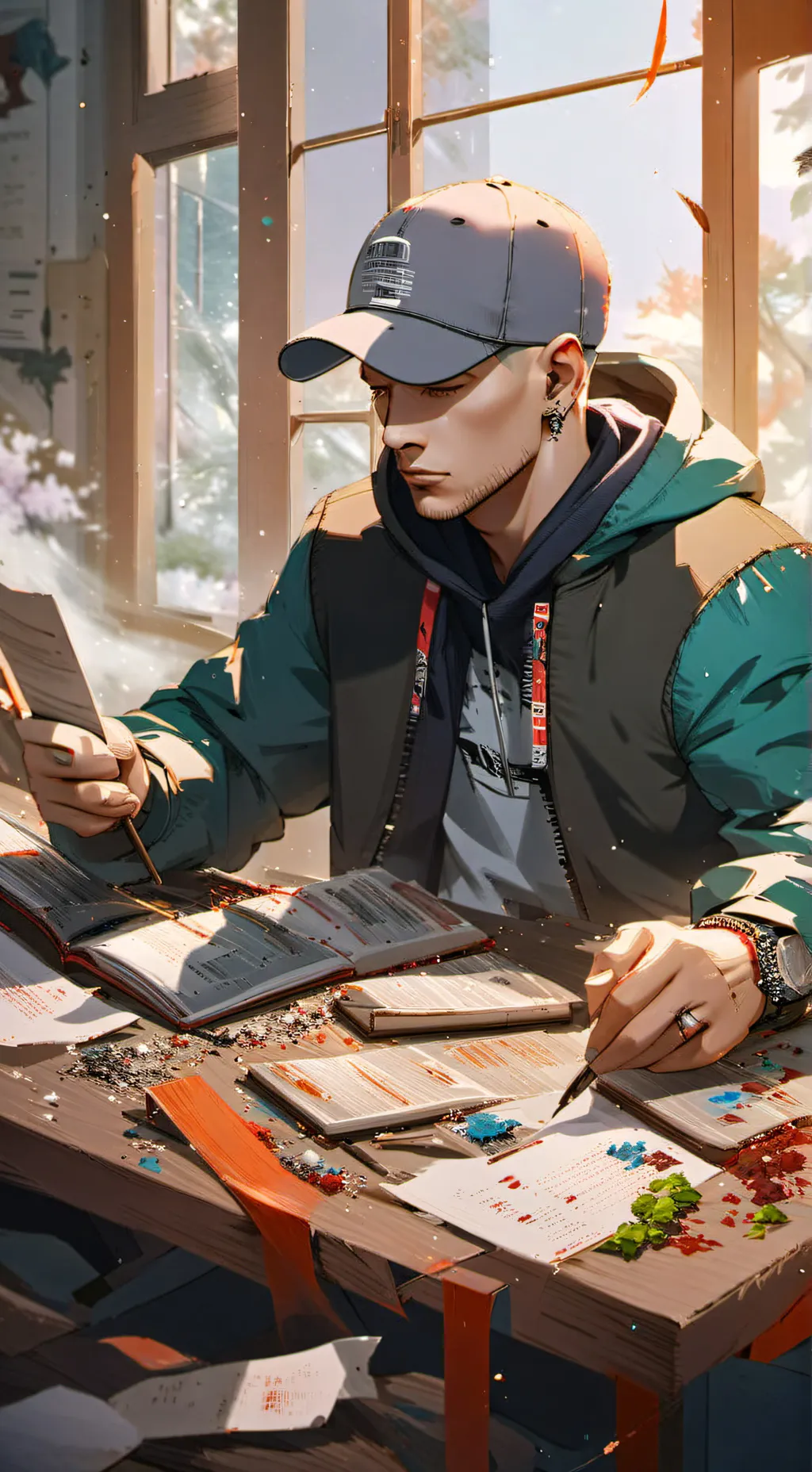 ai character: Eminem background