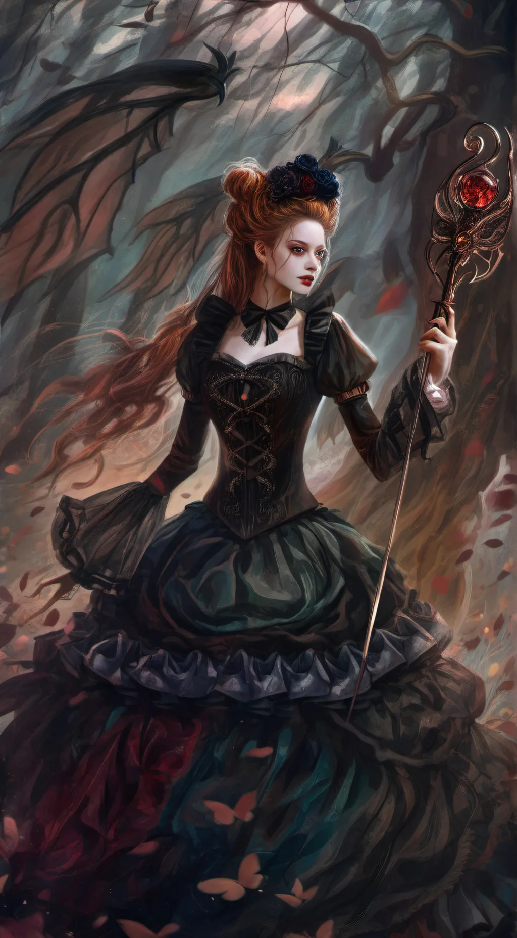 ai character: Hogwarts  background