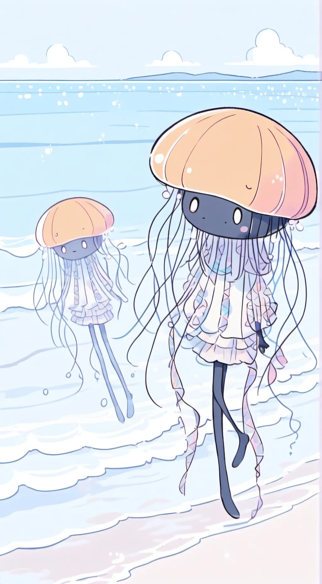 ai character: pretty blood background