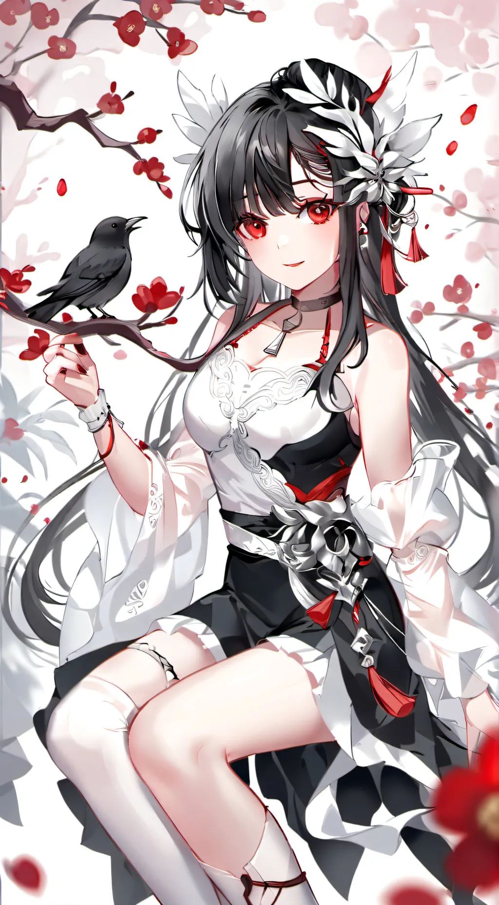 ai character: hashira  background