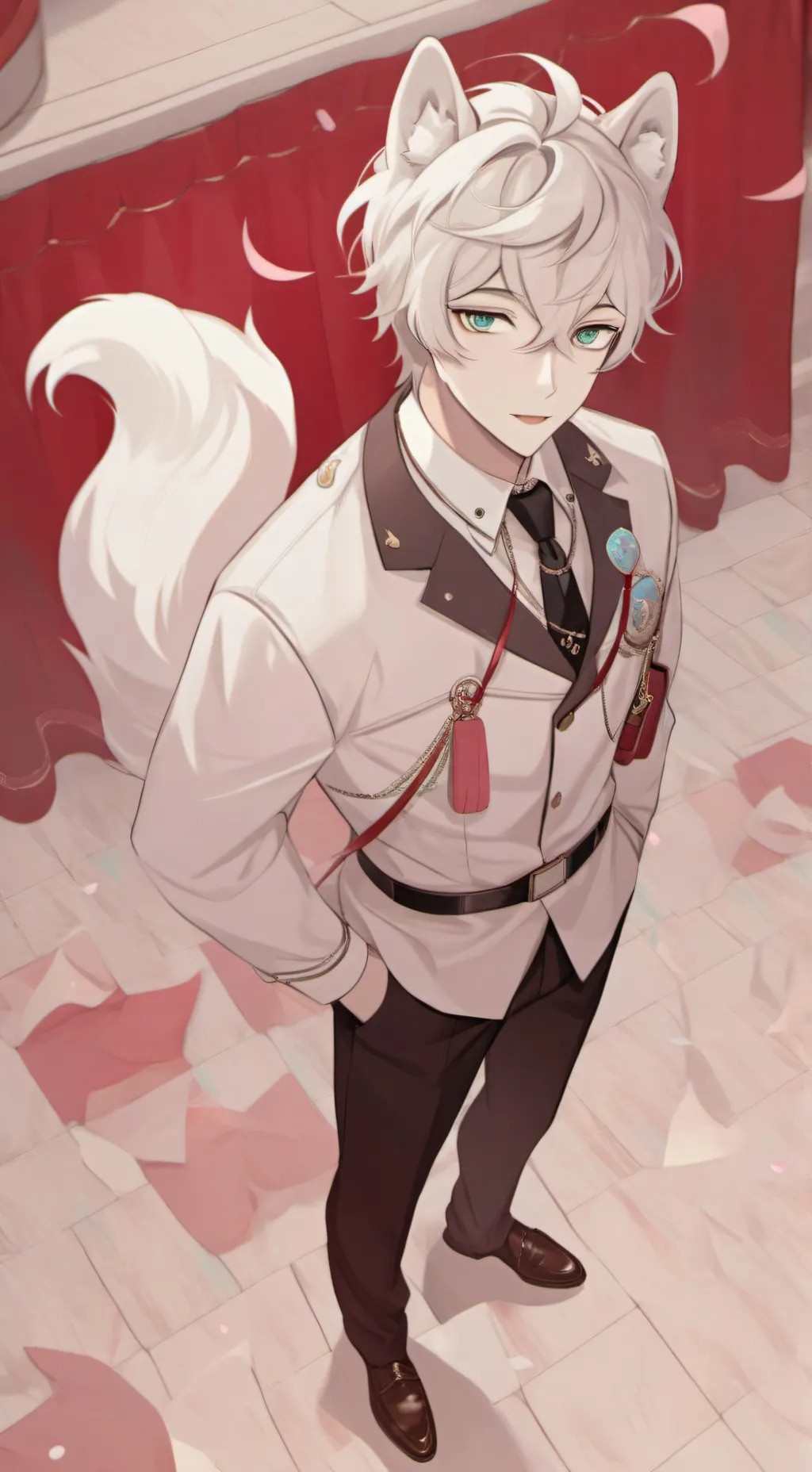 ai character: slushie background