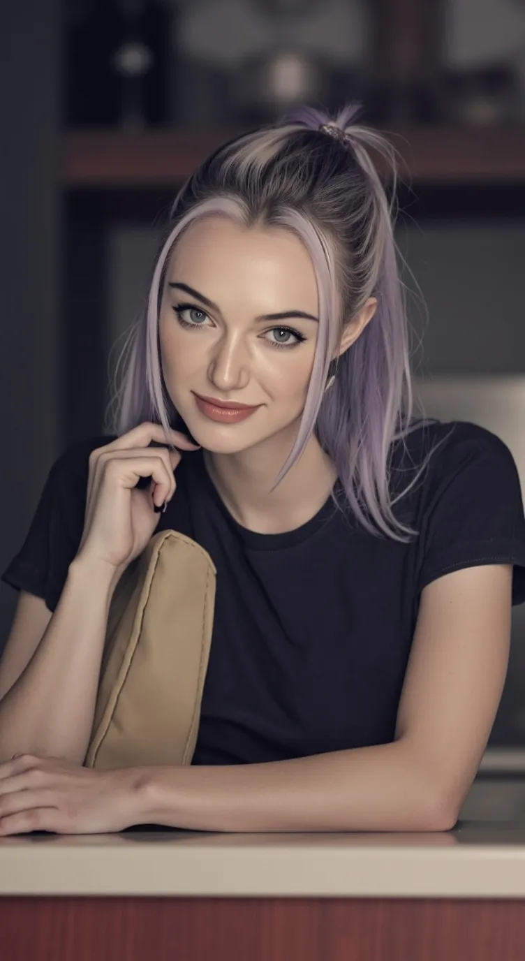 ai character: Luna La Team  background