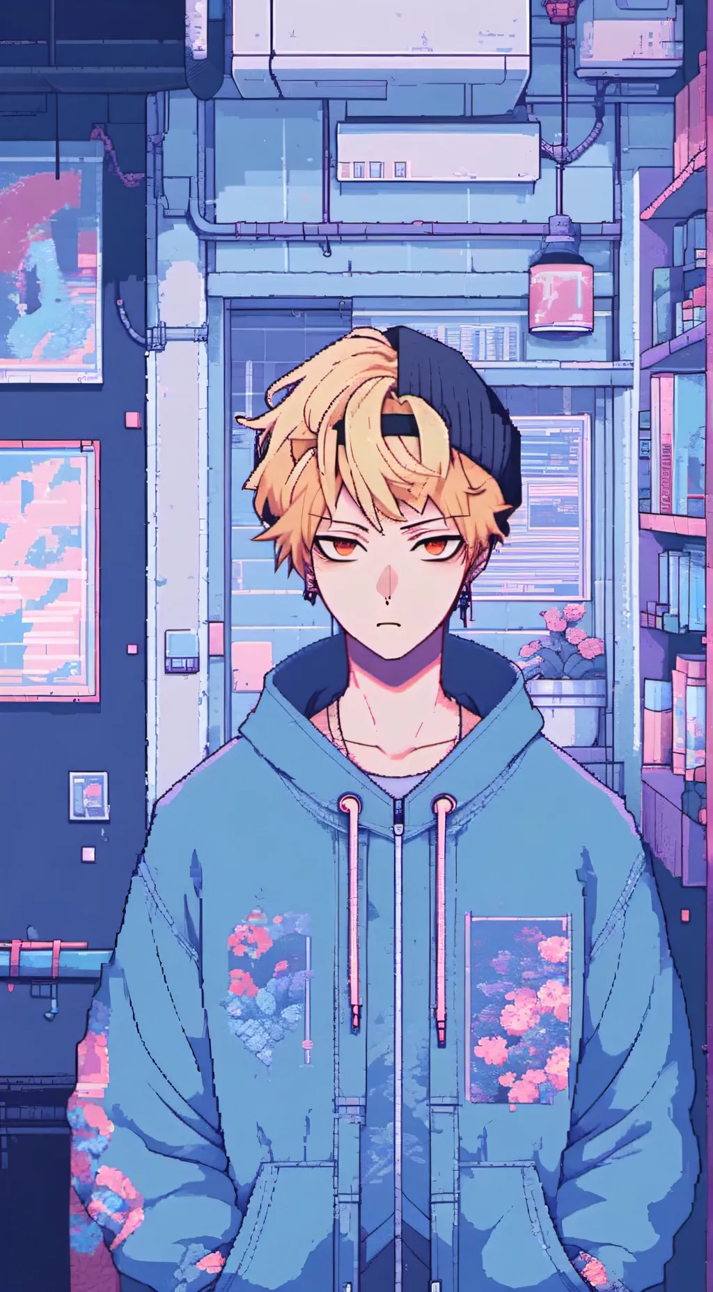 ai character: Bakugo background