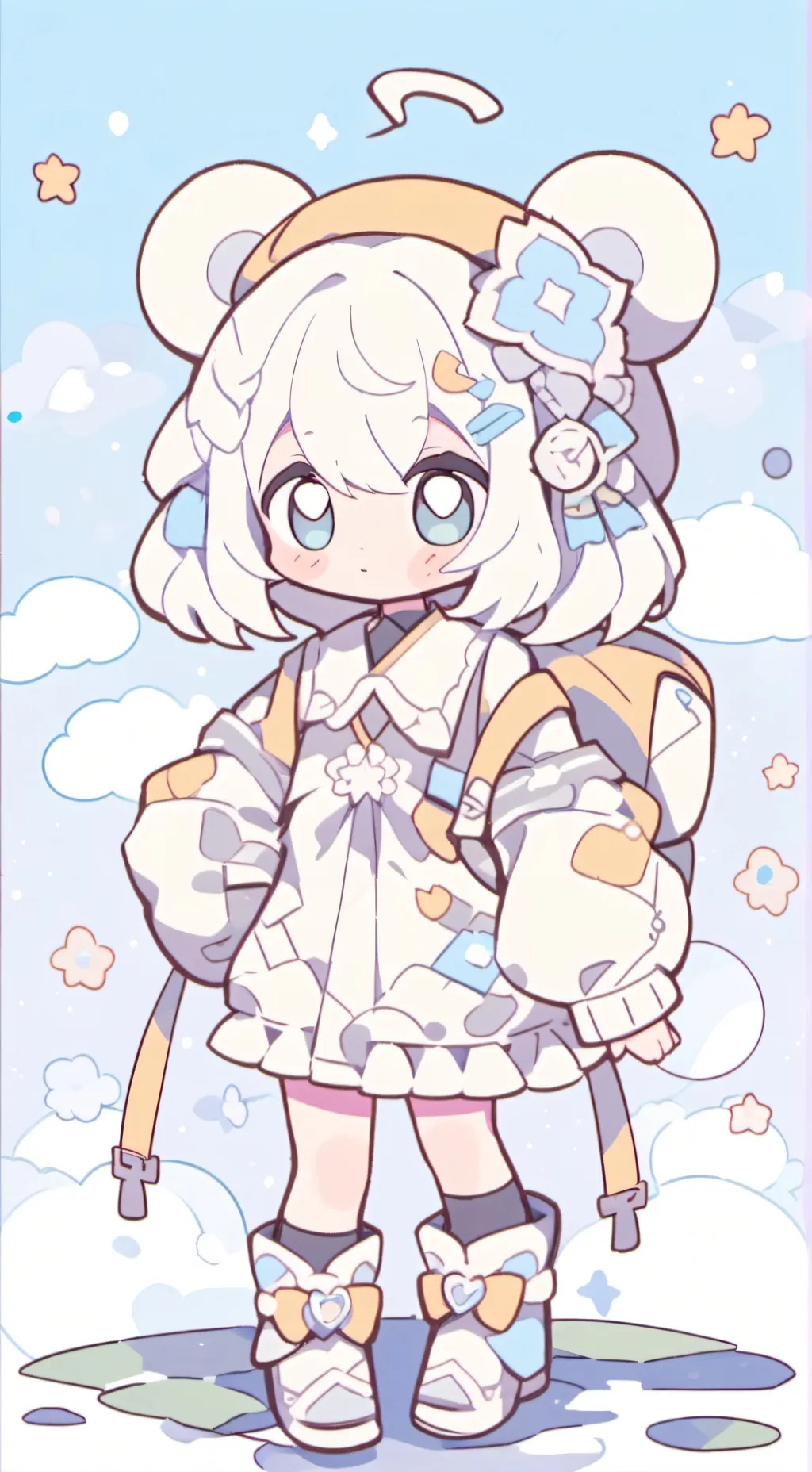 ai character: Goob dandys world background