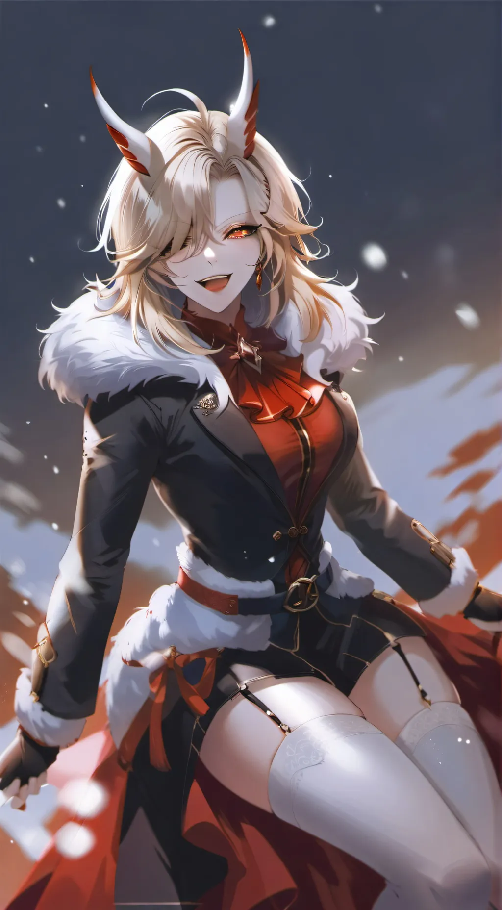 ai character: Aurora background