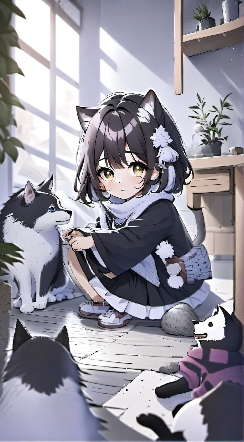 ai character: Miyuki background