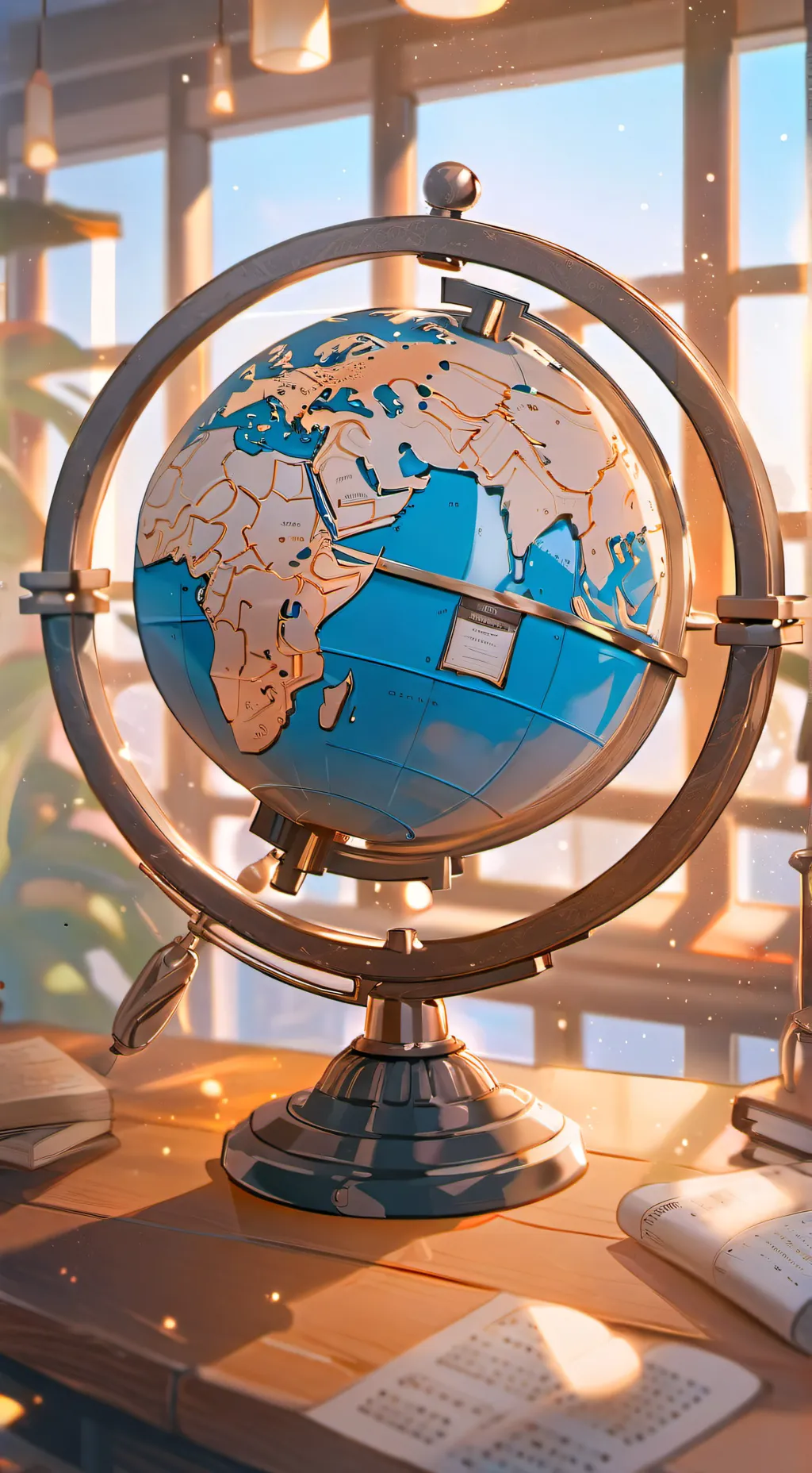 ai character: Coubtry balls background