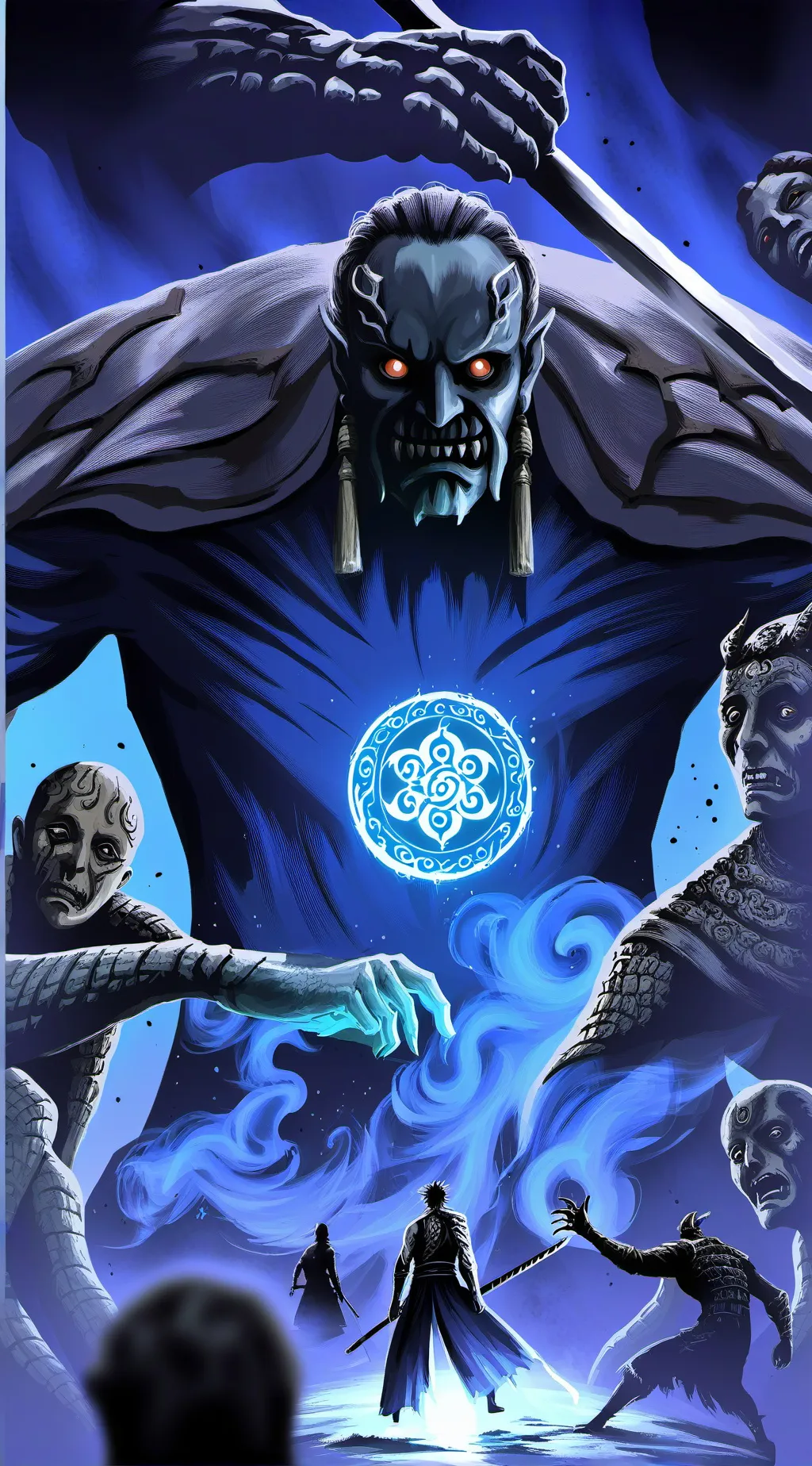 ai character: monster slayers background