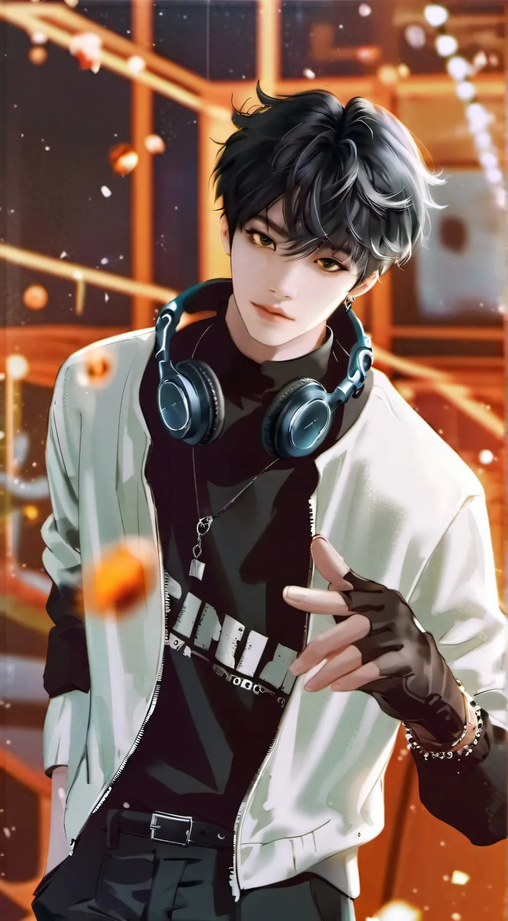 ai character: Hoang Xuân background