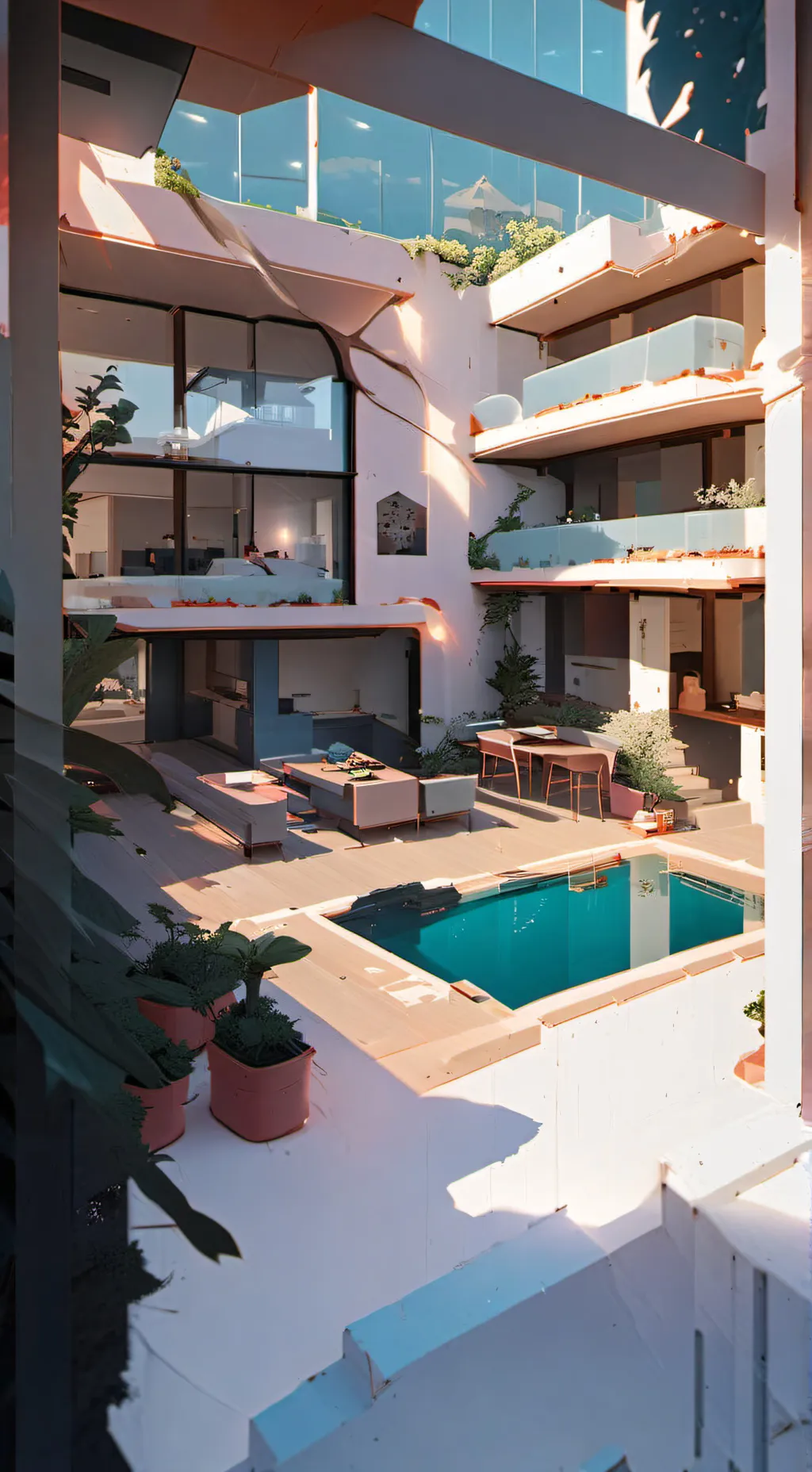 ai character: Your Family  background