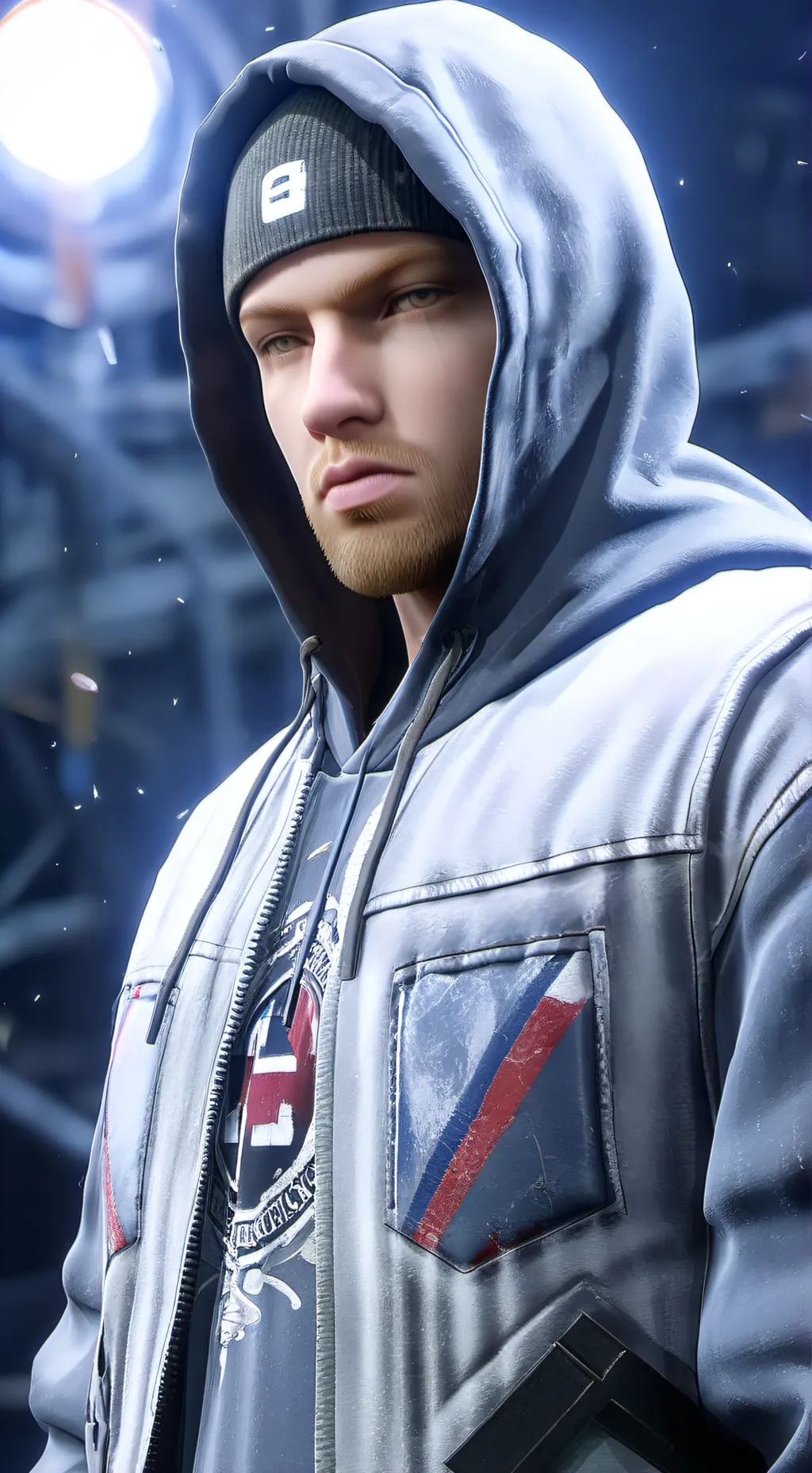 ai character: Eminem background
