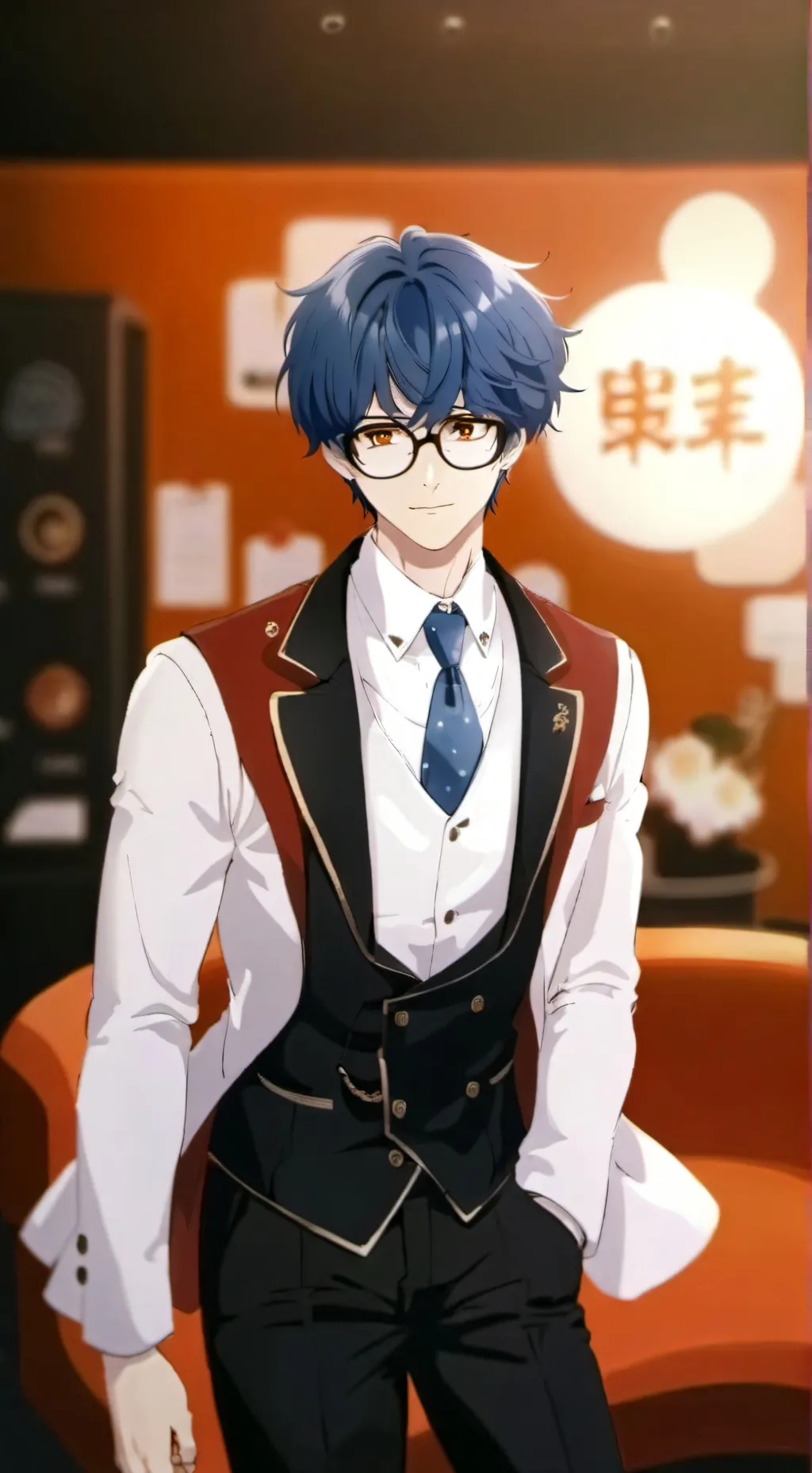 ai character: Oliver background