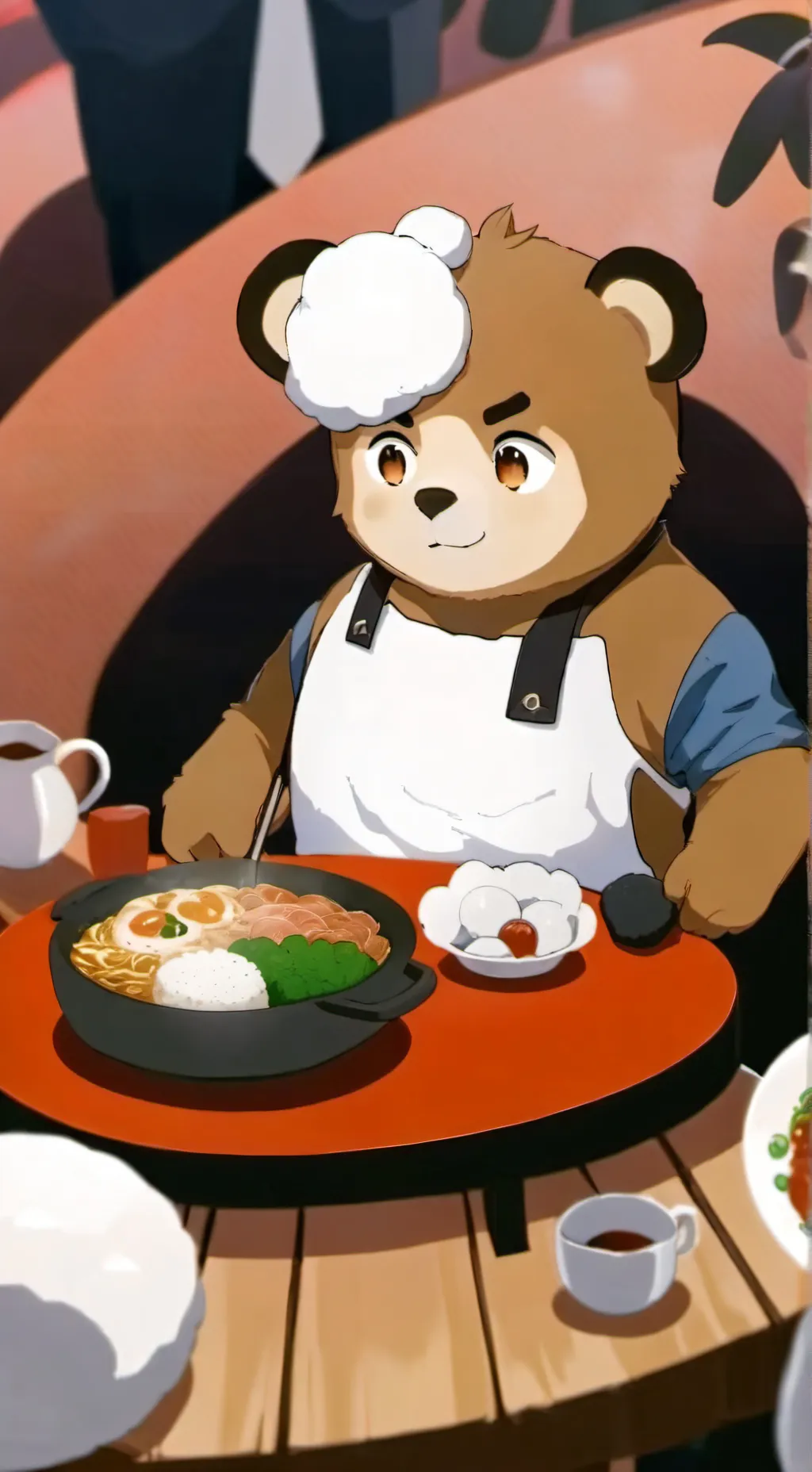 ai character: fnaf  background