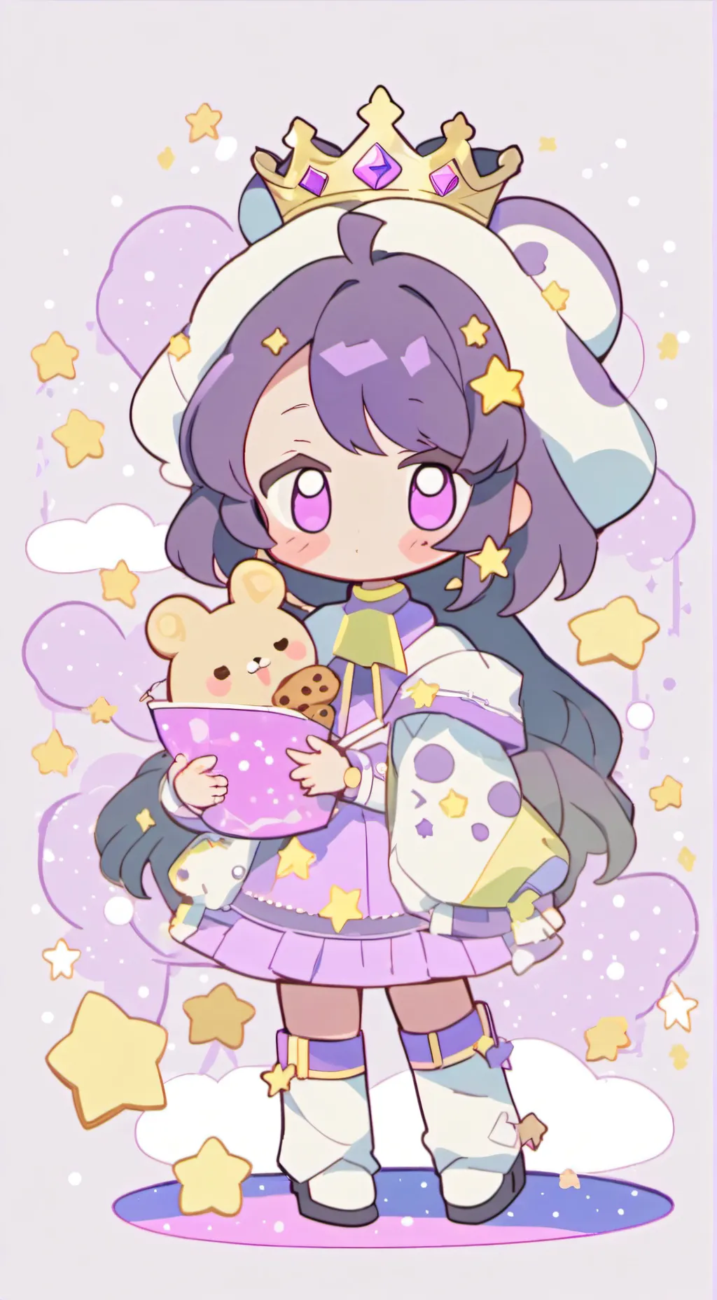 ai character: ask me anything background