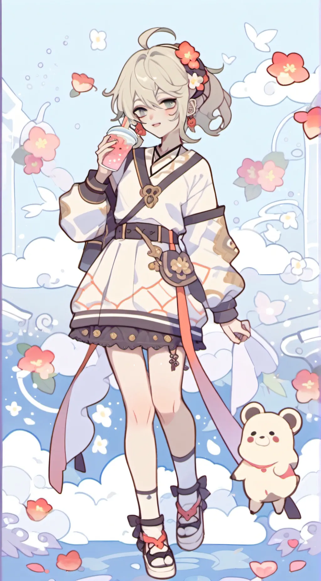 ai character:  🍥 Rui °^° background