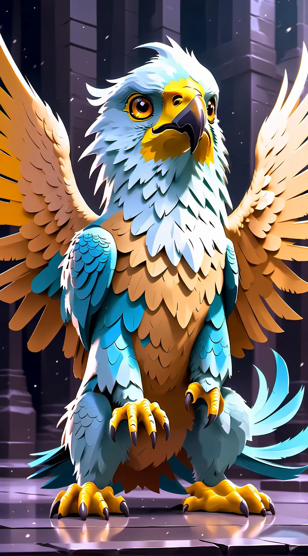 ai character: Lava Campers background