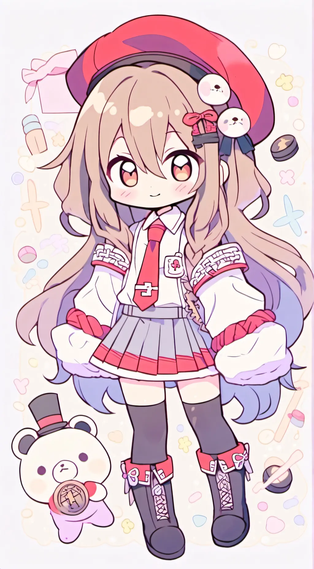 ai character: Mha pick me  background