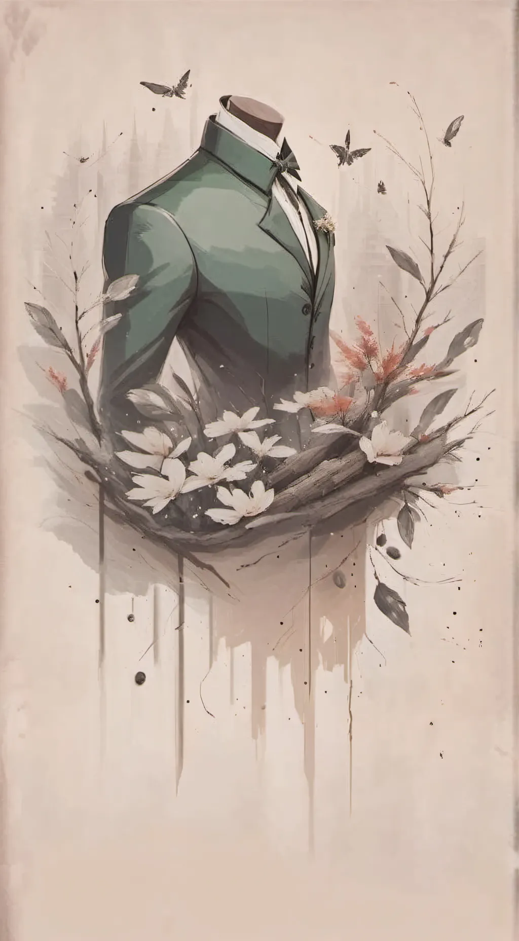 ai character: Vee background