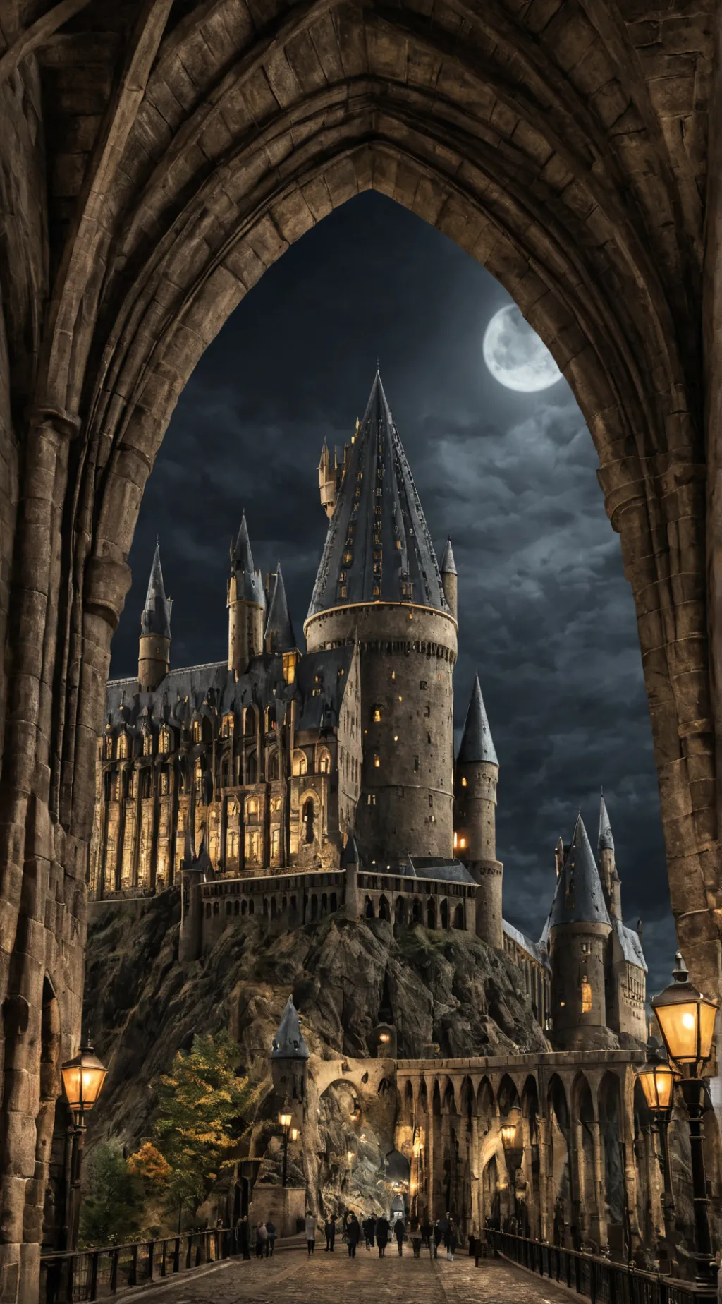 ai character: Harry Potter  background