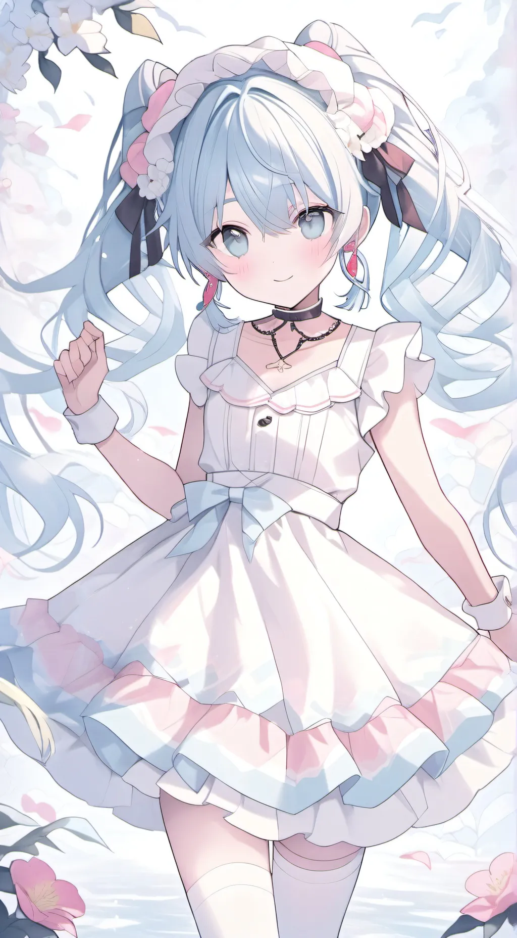 ai character: miku background