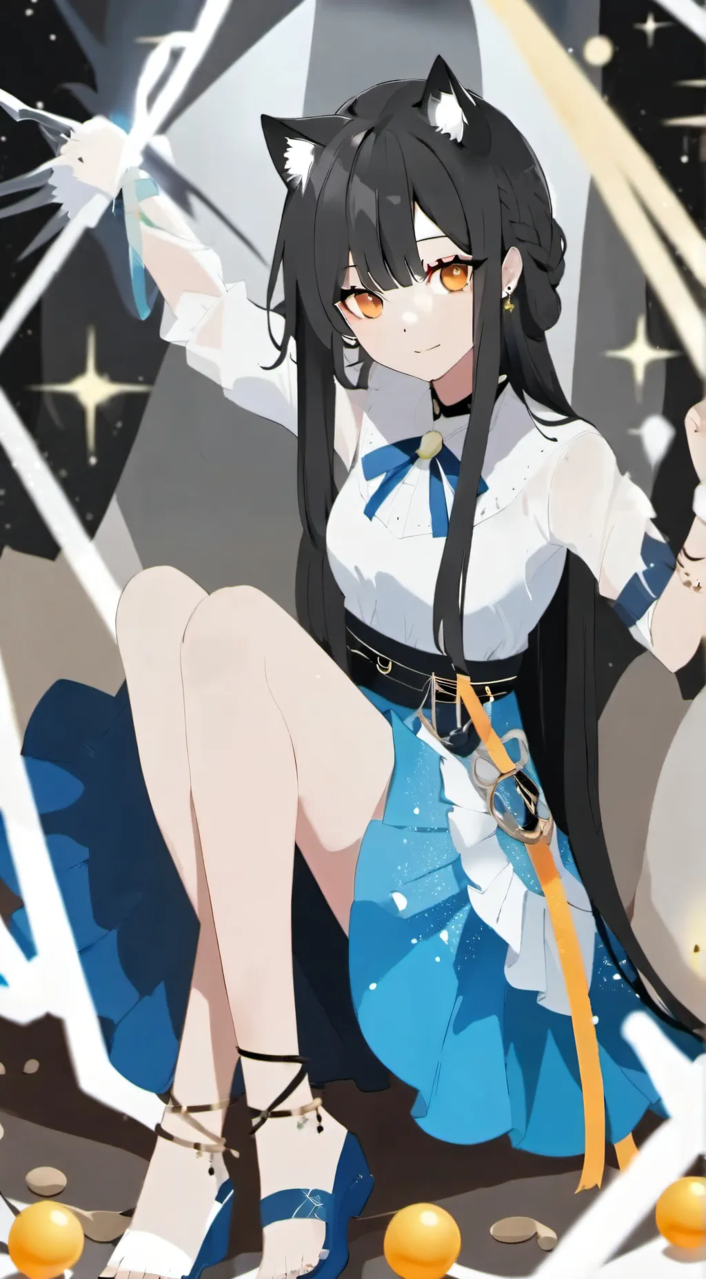 ai character: loli background