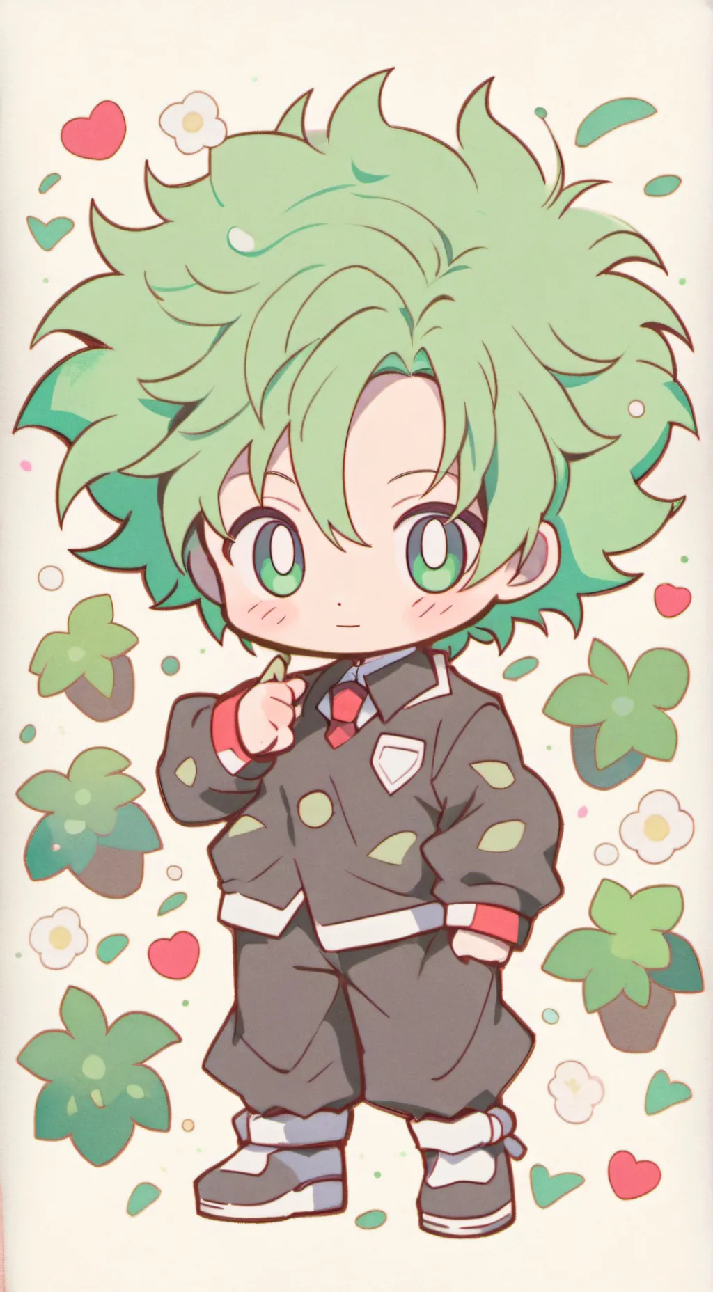 ai character: mha niño nuevo background