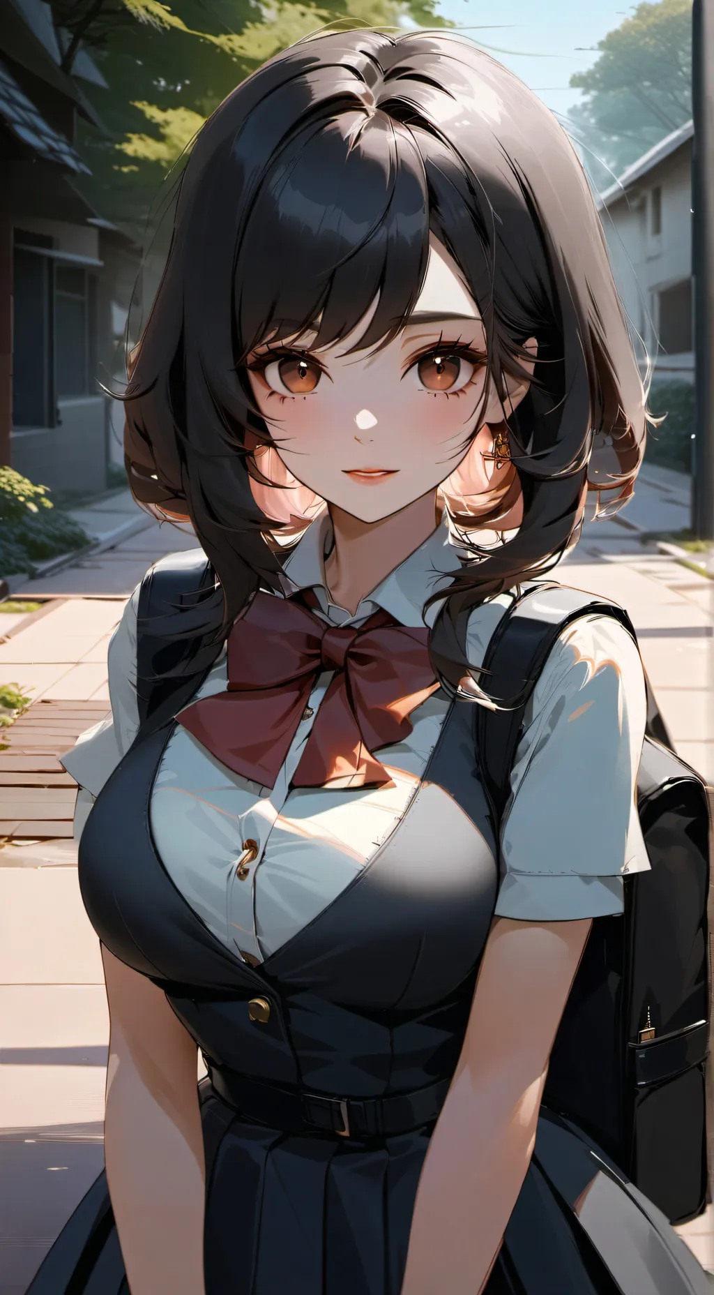 ai character: menina gostosa background